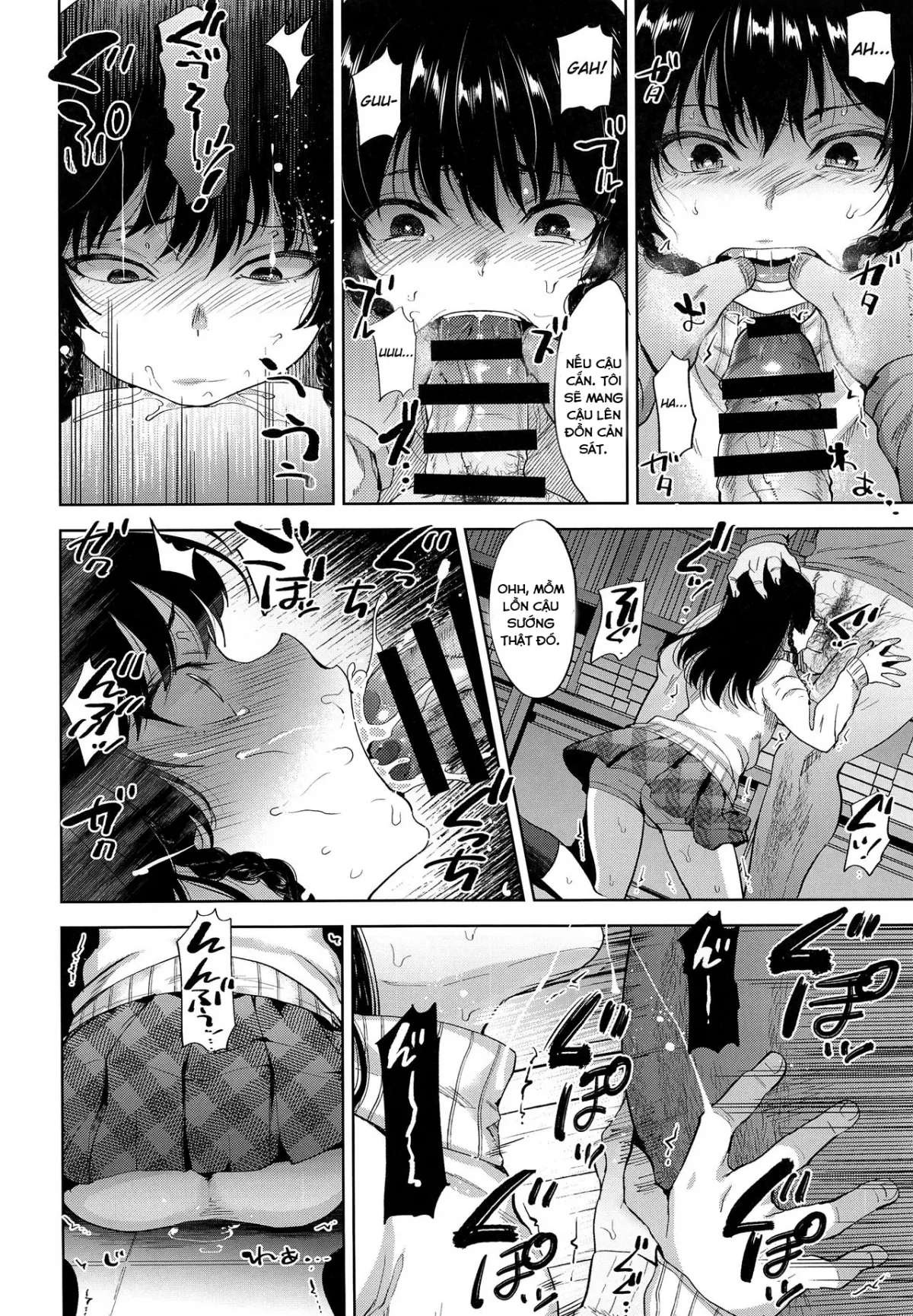 HentaiVN.net - Ảnh 12 - Manbiki Josou Shounen Oshioki Fuck [Buổi trộm sách đáng nhớ] - Oneshot