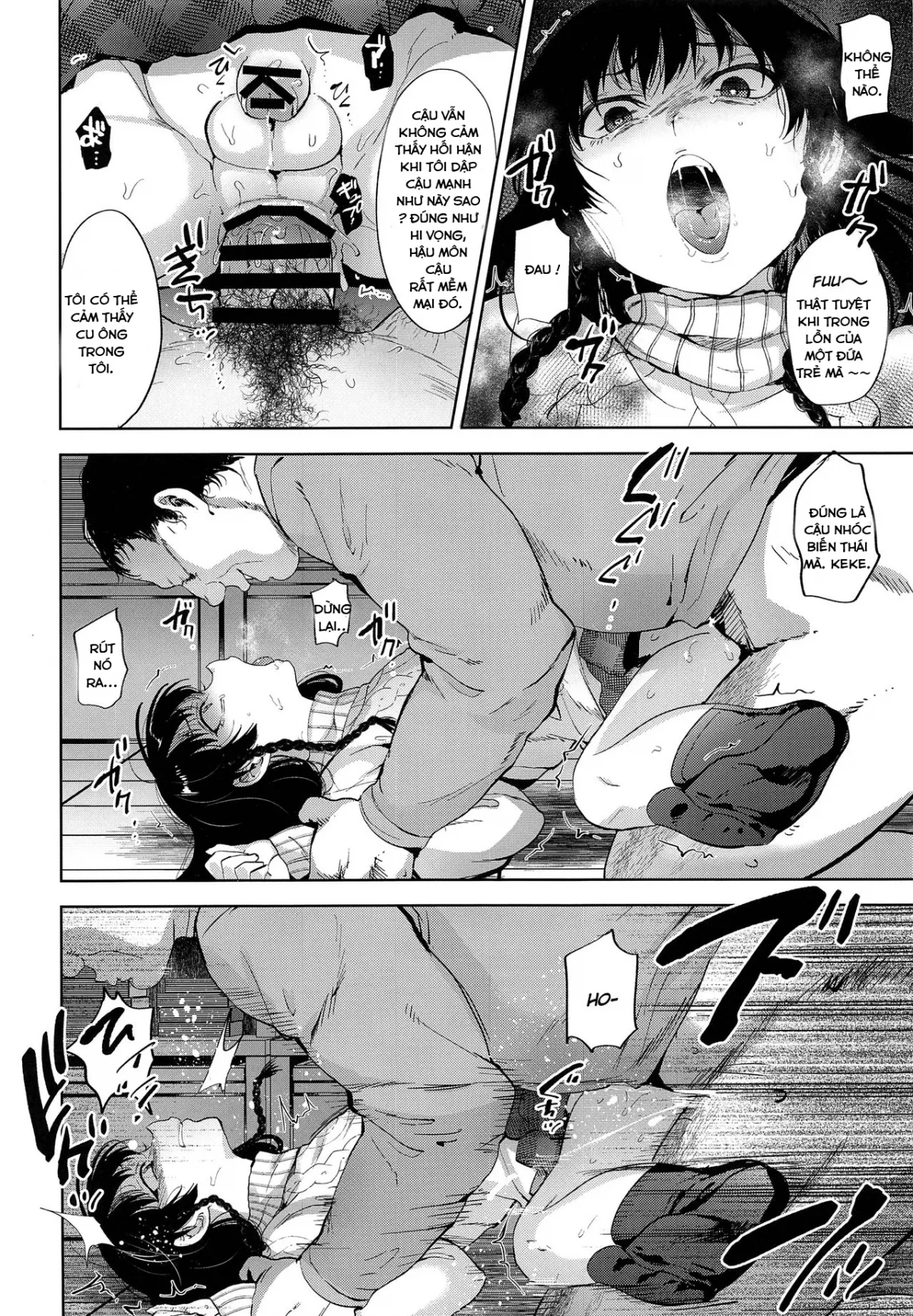 HentaiVN.net - Ảnh 16 - Manbiki Josou Shounen Oshioki Fuck [Buổi trộm sách đáng nhớ] - Oneshot