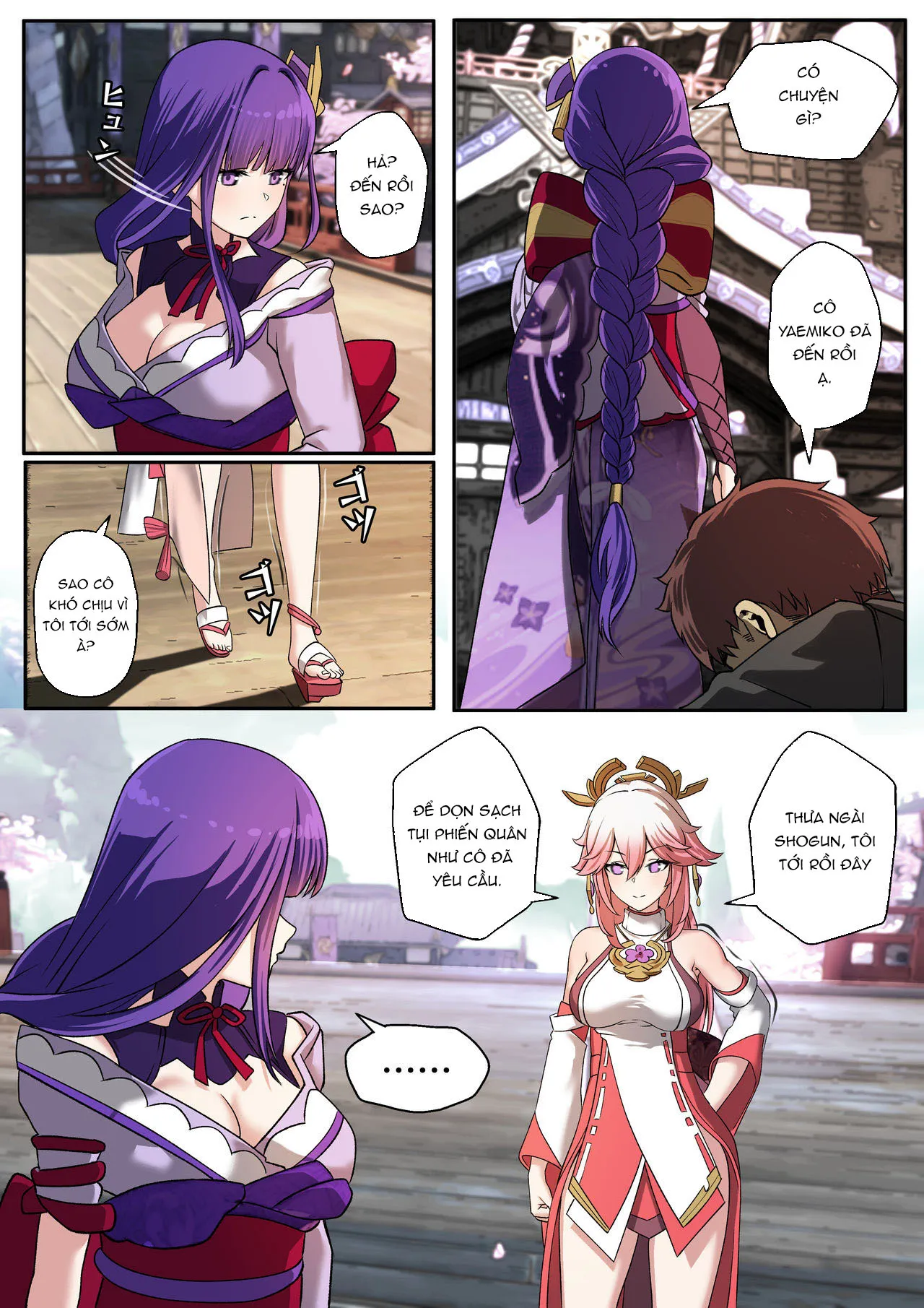 HentaiVN.net - Ảnh 5 - RAIDEN SHOGUN ASSISTANT - Oneshot