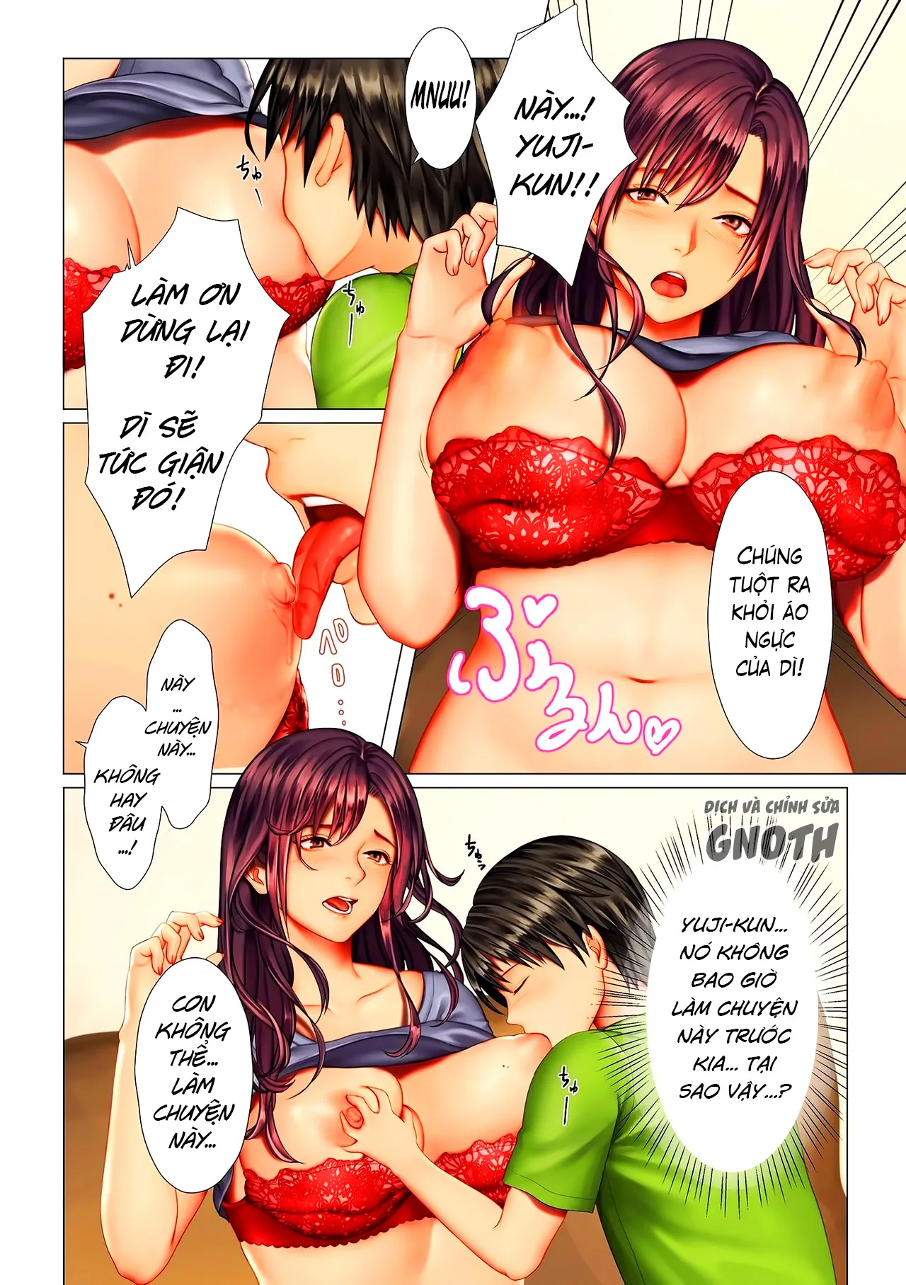 HentaiVN.net - Ảnh 5 - Oba-san no Ana [Her Hole] - Chap 1