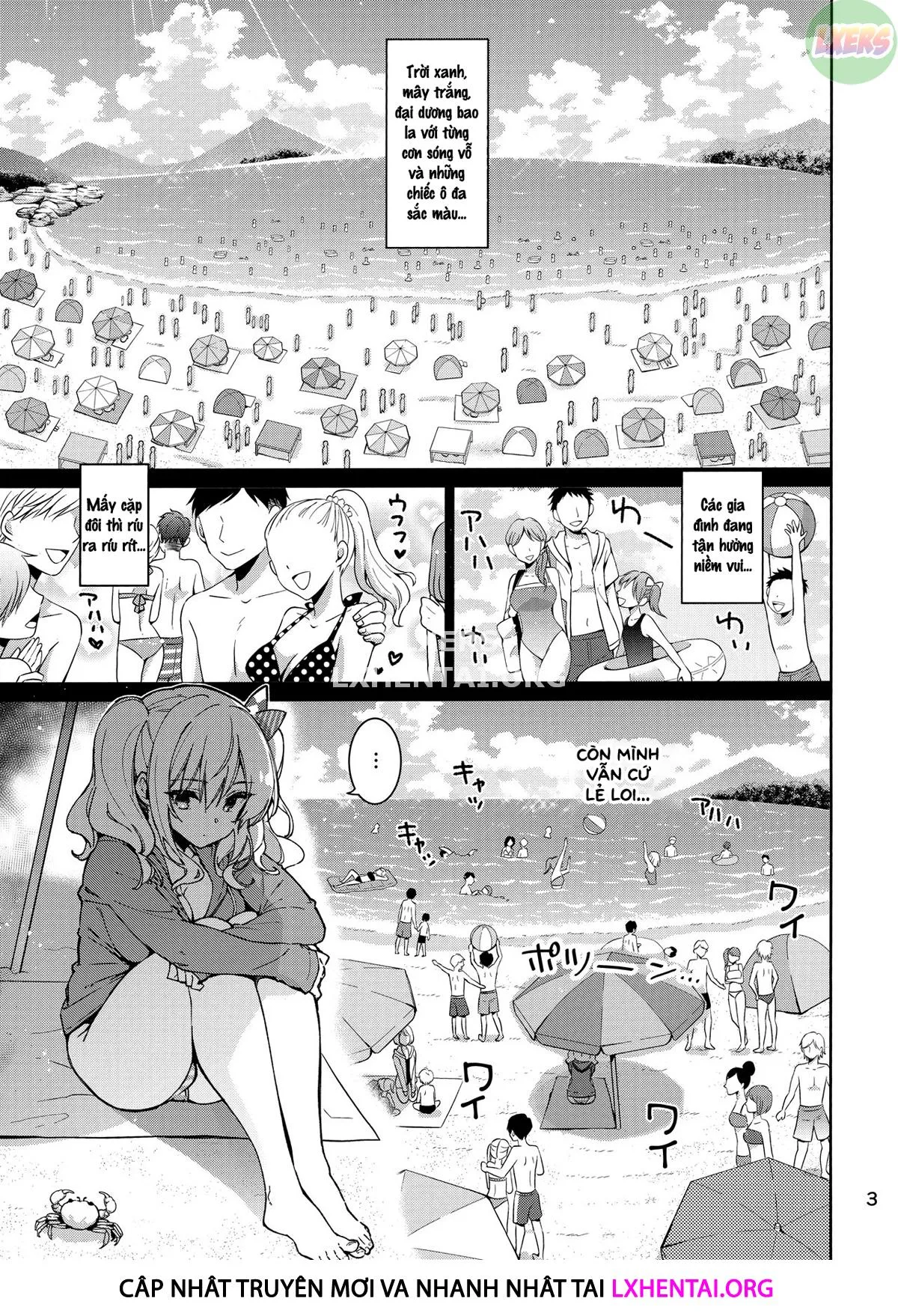 HentaiVN.net - Ảnh 4 - Shitsuren Kashima no Natsuyasumi [Heart-Broken Kashima's Summer Vacation] - Chap 1