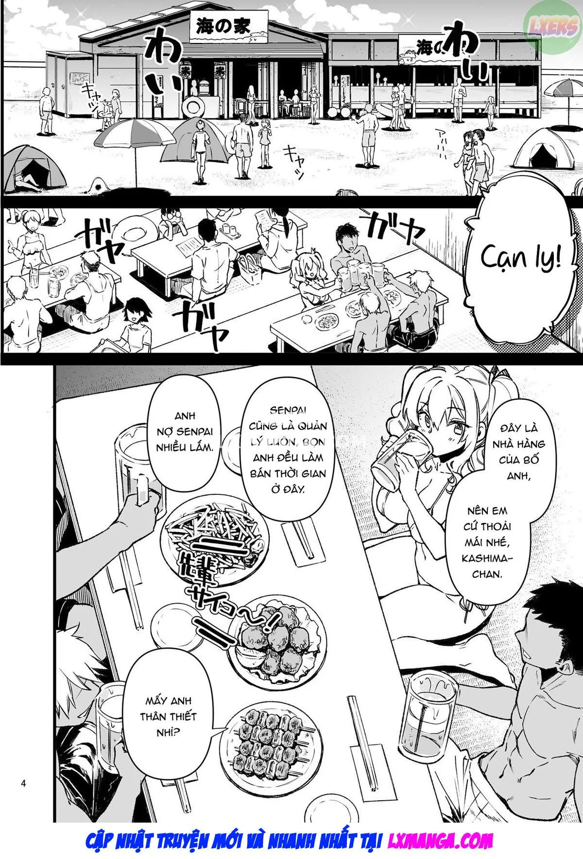 HentaiVN.net - Ảnh 4 - Shitsuren Kashima no Natsuyasumi [Heart-Broken Kashima's Summer Vacation] - Chap 2 - [END]
