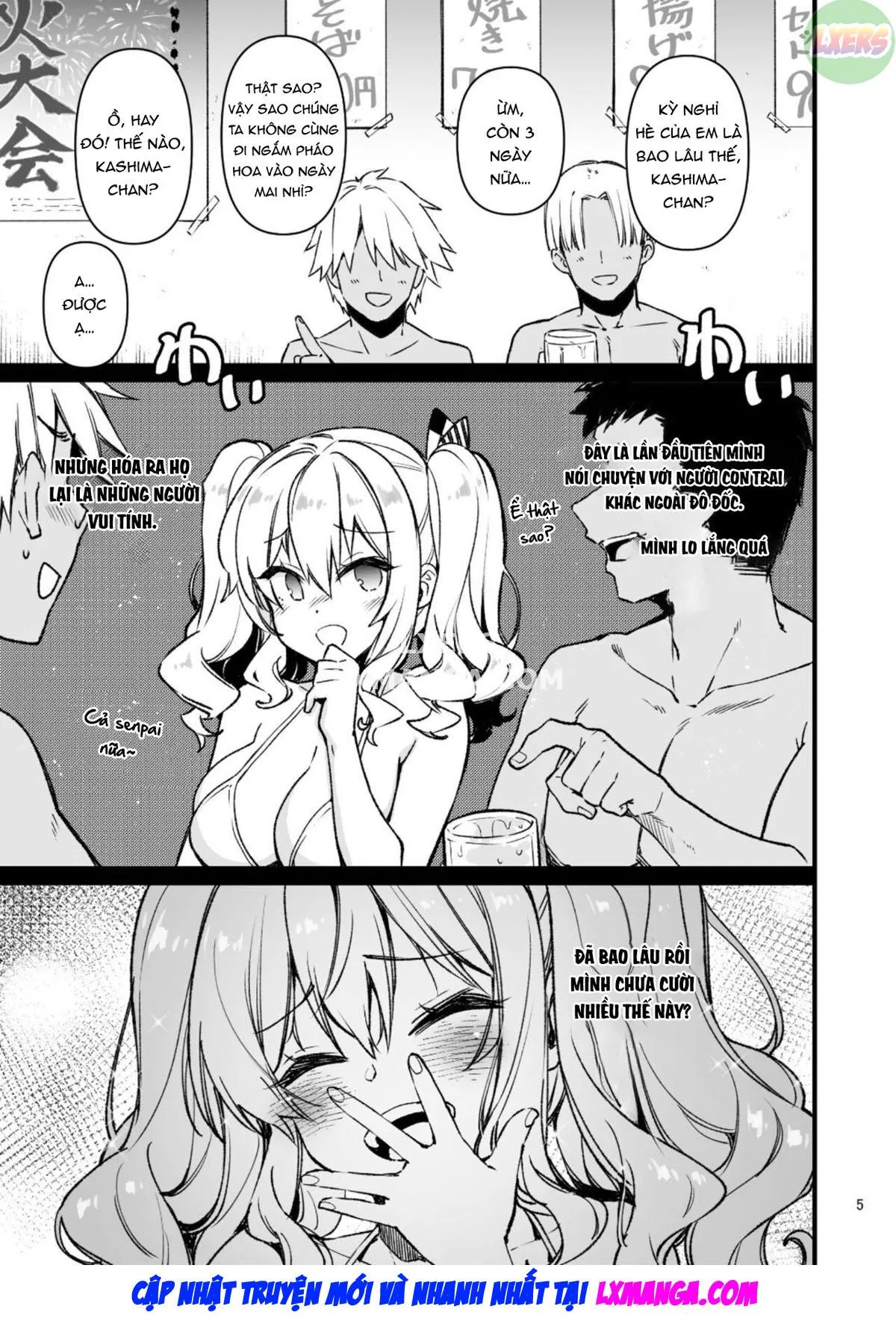 HentaiVN.net - Ảnh 5 - Shitsuren Kashima no Natsuyasumi [Heart-Broken Kashima's Summer Vacation] - Chap 2 - [END]