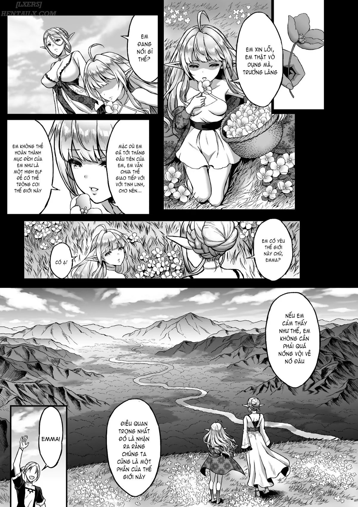 HentaiVN.net - Ảnh 4 - Tasogare no Shou Elf 2 - The Story of Emma's Side - Oneshot
