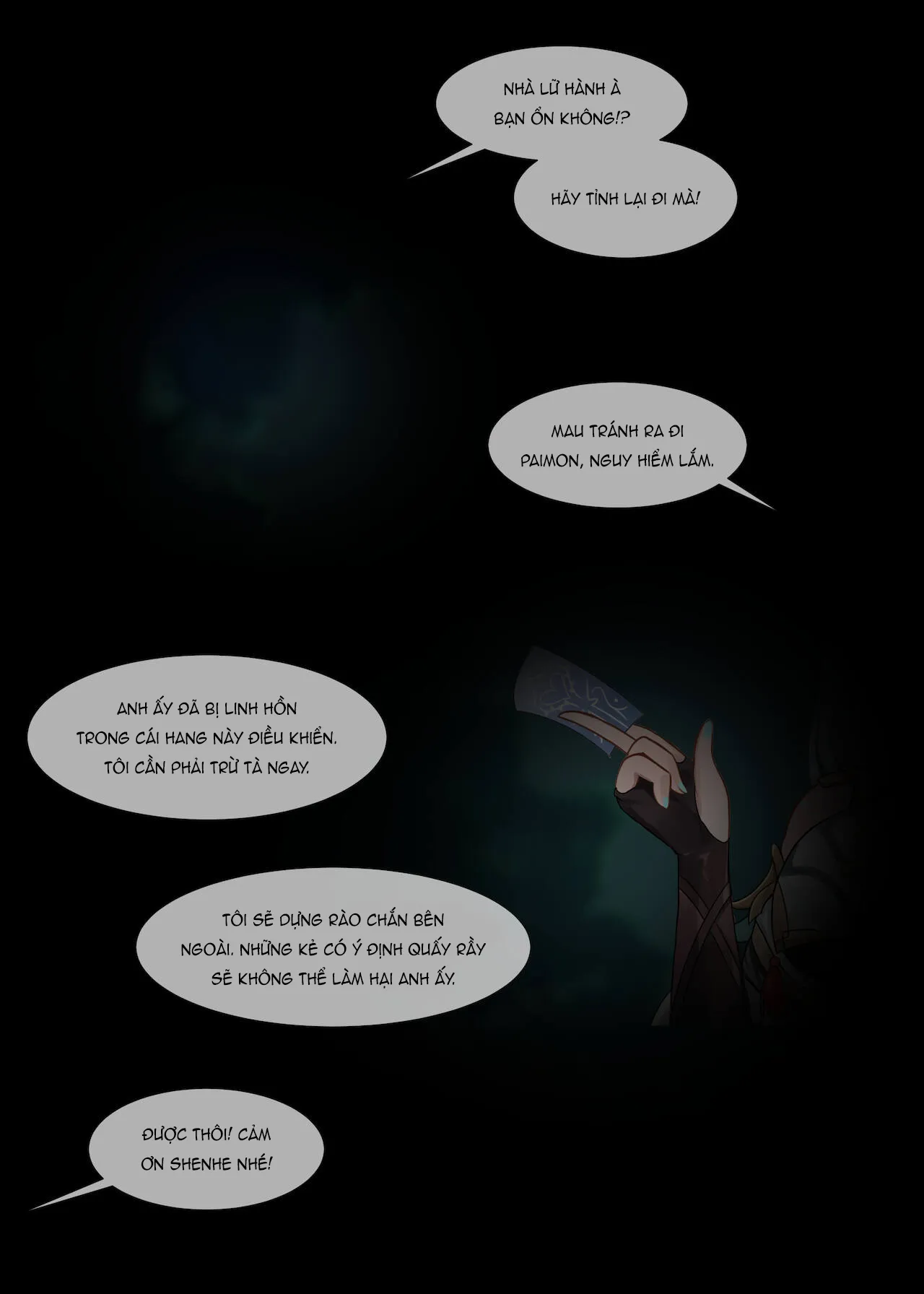 HentaiVN.net - Ảnh 3 - Trừ tà cùng Shenhe nào! [Shenhe's Exorcism] - Oneshot