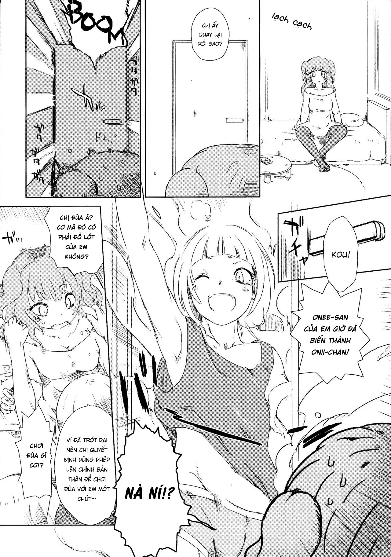 HentaiVN.net - Ảnh 7 - Chị Chị Em Em. [Sister Blend; シスターブレンド] - 1-shot