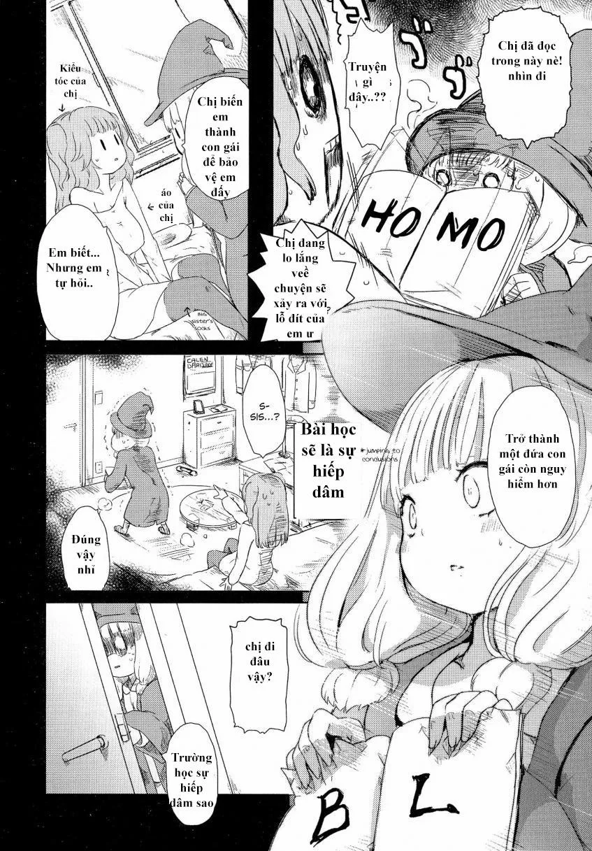 HentaiVN.net - Ảnh 4 - Chị Chị Em Em. [Sister Blend; シスターブレンド] - Oneshot