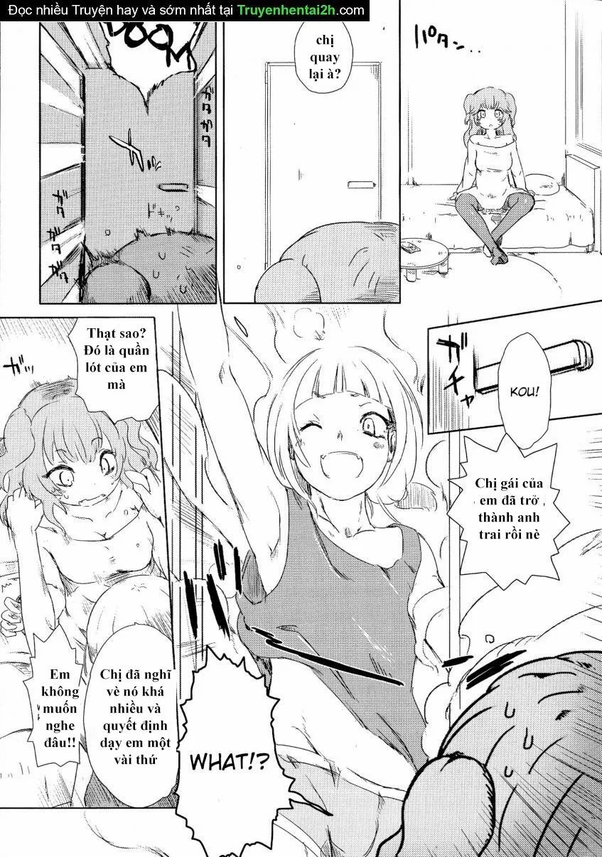 HentaiVN.net - Ảnh 5 - Chị Chị Em Em. [Sister Blend; シスターブレンド] - Oneshot