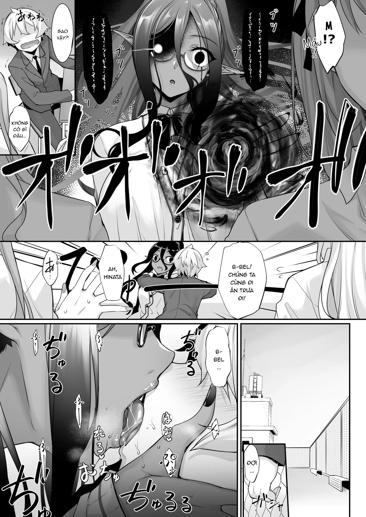 HentaiVN.net - Ảnh 6 - Cô nàng Dark Elf vì quá yêu tôi mà theo đuổi tôi từ thế giới khác [Chotto dake Ai ga Omoi Dark Elf ga Isekai kara Oikakete Kita; A Slightly Clingy Dark Elf Chased Me From Another World] - Chap 2