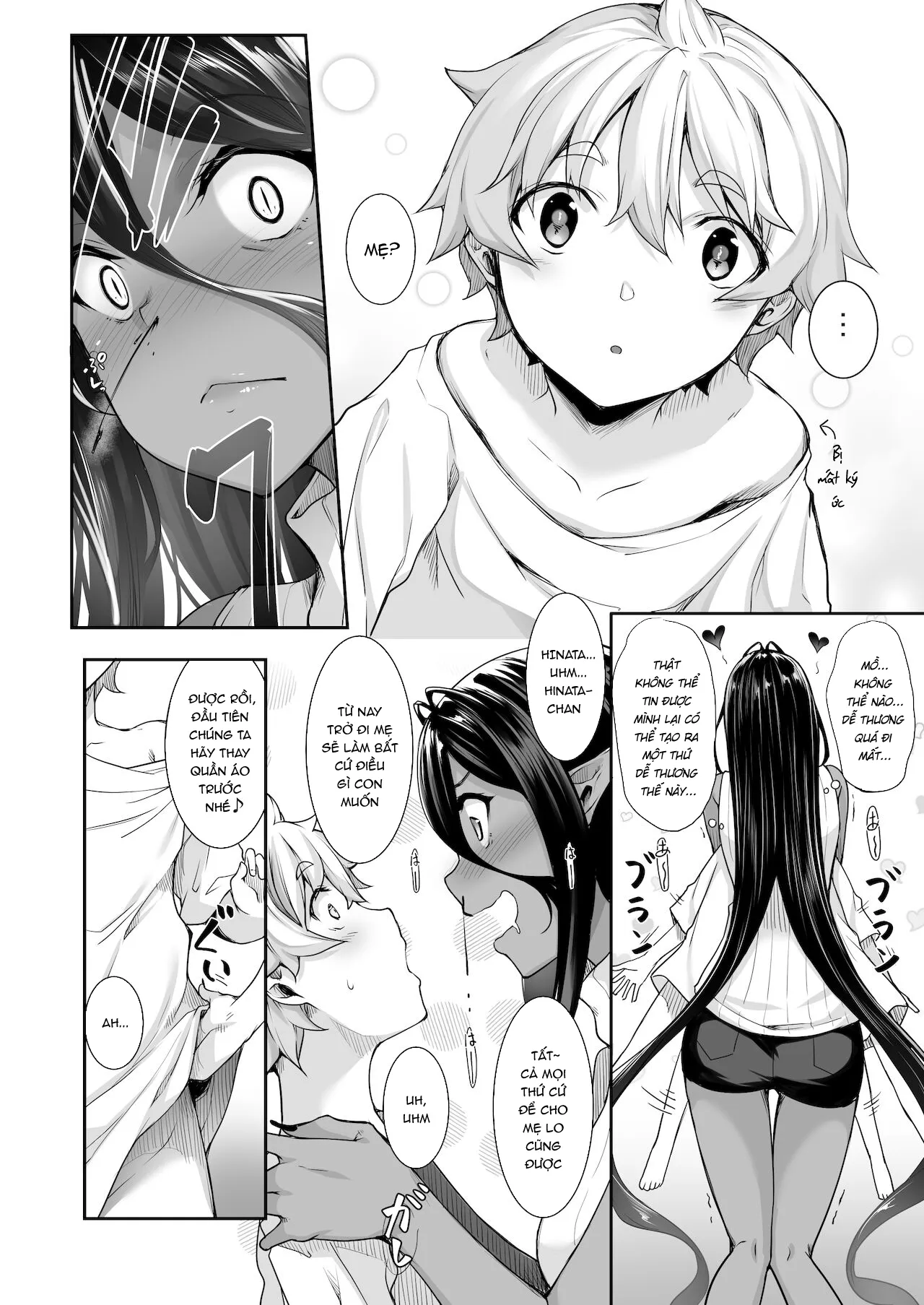 HentaiVN.net - Ảnh 4 - Cô nàng Dark Elf vì quá yêu tôi mà theo đuổi tôi từ thế giới khác [Chotto dake Ai ga Omoi Dark Elf ga Isekai kara Oikakete Kita; A Slightly Clingy Dark Elf Chased Me From Another World] - Chap 3