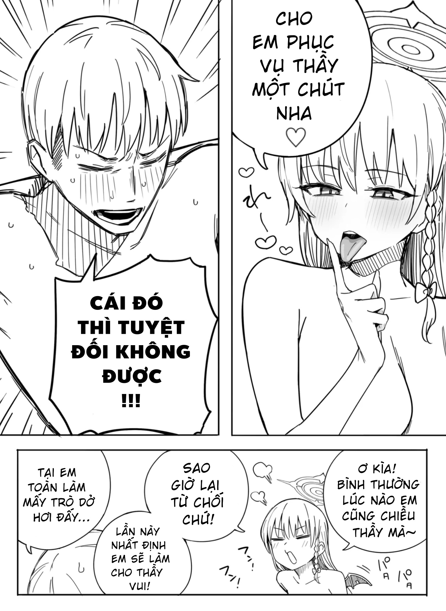 HentaiVN.net - Ảnh 3 - Haruna và sensei - Oneshot