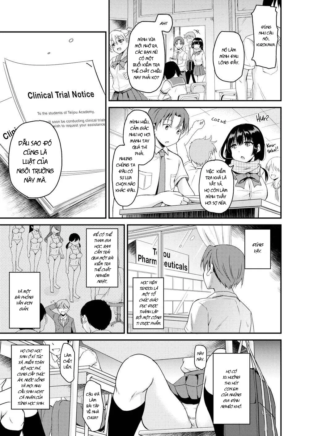 HentaiVN.net - Ảnh 8 - Học viện Sinh học [Pathology Academy] - Chap 1