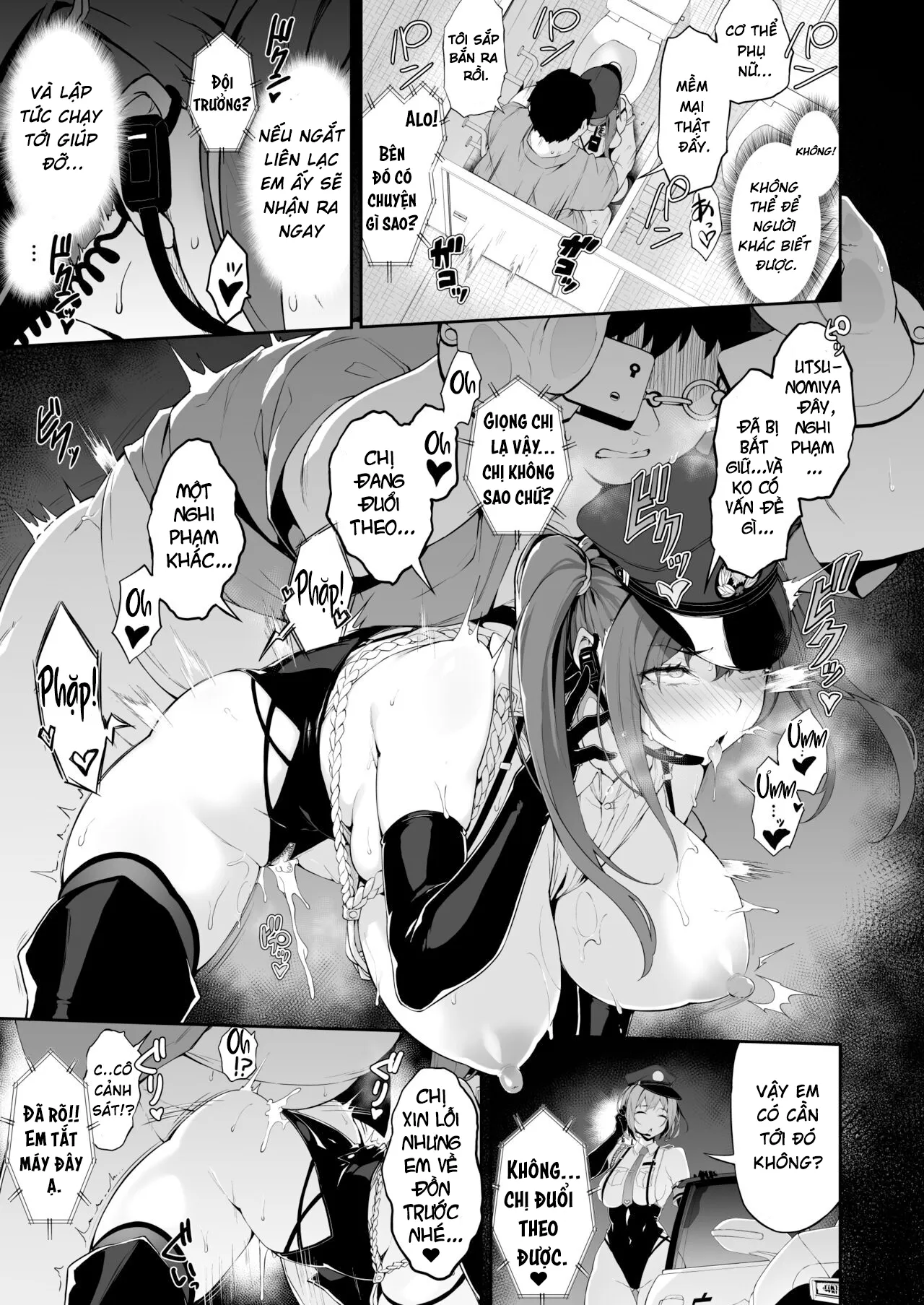 HentaiVN.net - Ảnh 18 - SEX POLICE ...Bokki Taisakubu...Utsunomiya Saki no Nichijou [SEX POLICE ...勃起対策部...宇都宮沙希の日常] - Oneshot