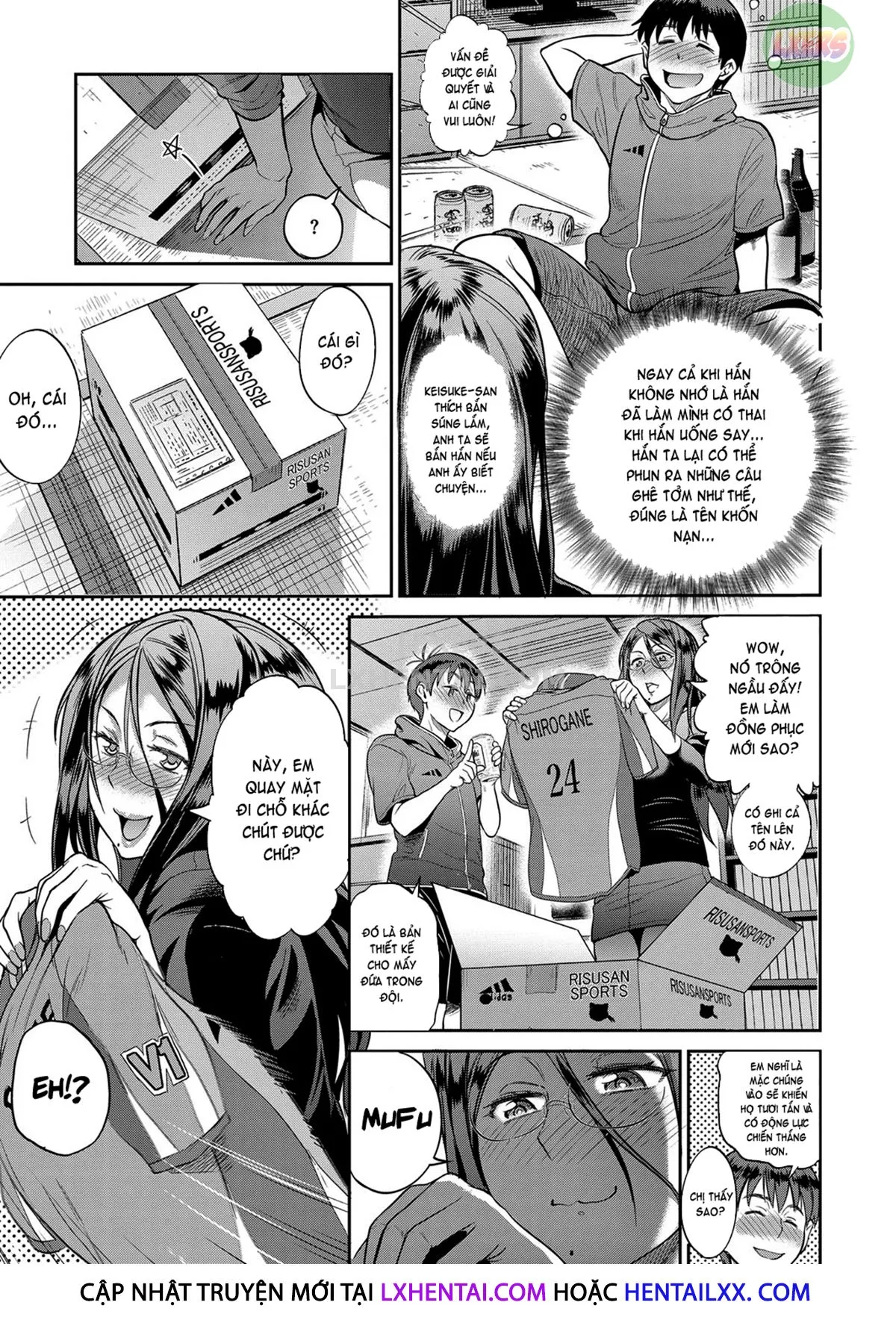 HentaiVN.net - Ảnh 8 - Jyoshi Luck! ~2 Years Later~ - Chap 1.5