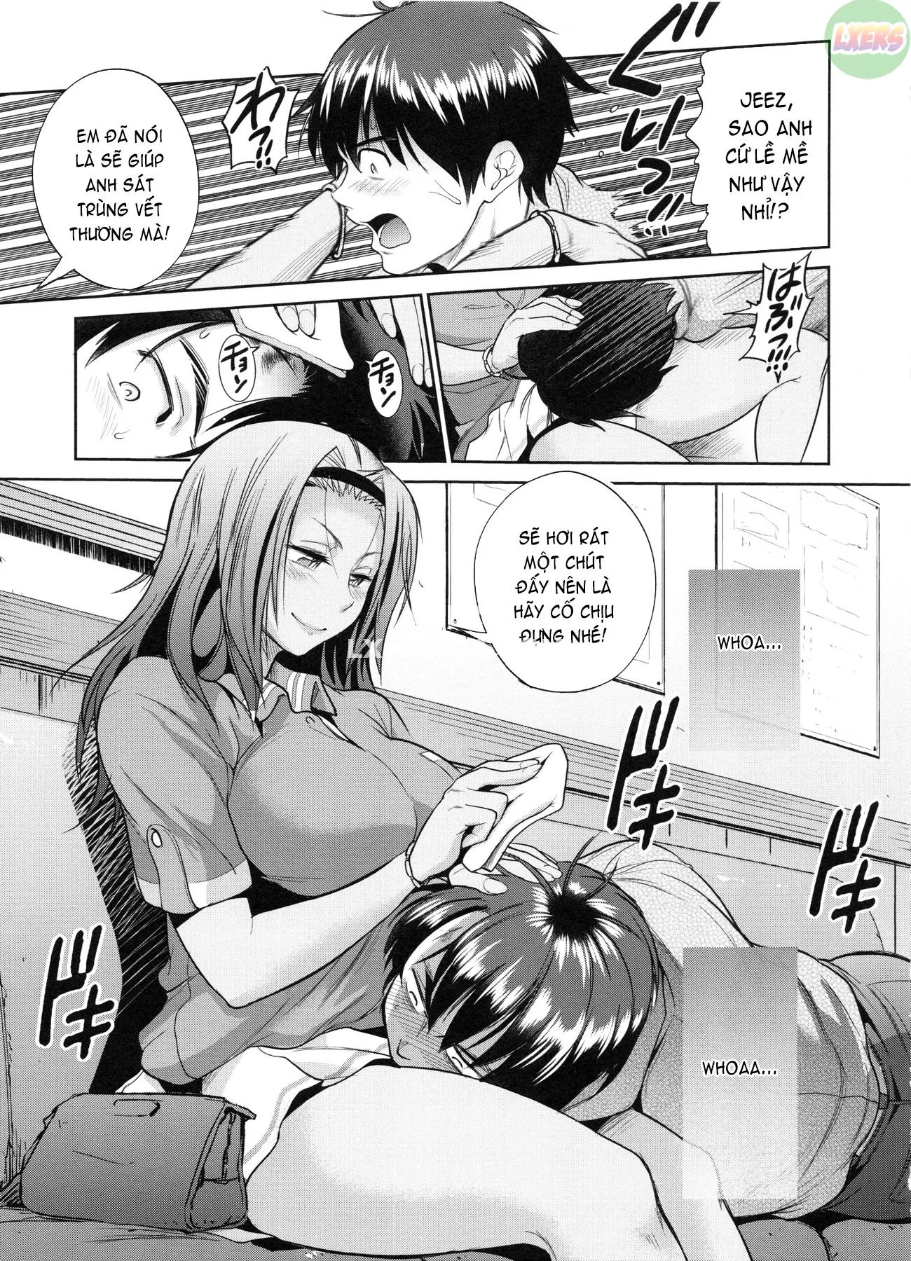 HentaiVN.net - Ảnh 4 - Jyoshi Luck! ~2 Years Later~ - Chap 3