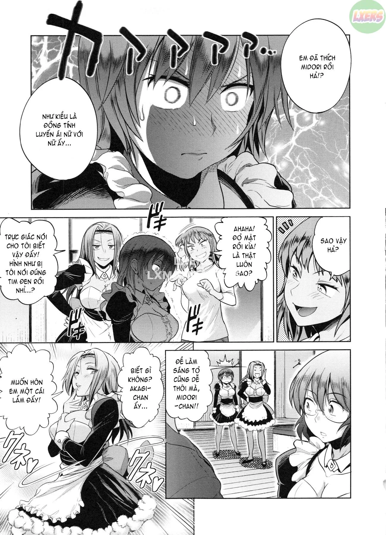HentaiVN.net - Ảnh 16 - Jyoshi Luck! ~2 Years Later~ - Chap 4