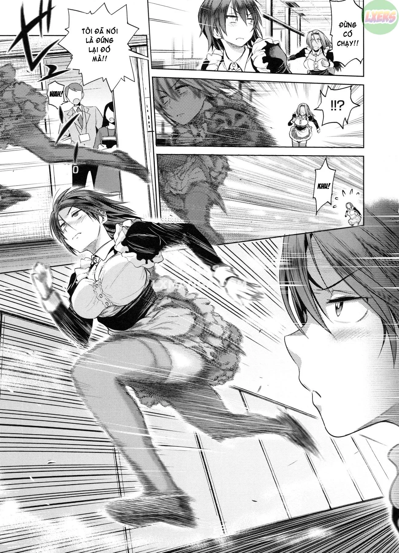 HentaiVN.net - Ảnh 18 - Jyoshi Luck! ~2 Years Later~ - Chap 4