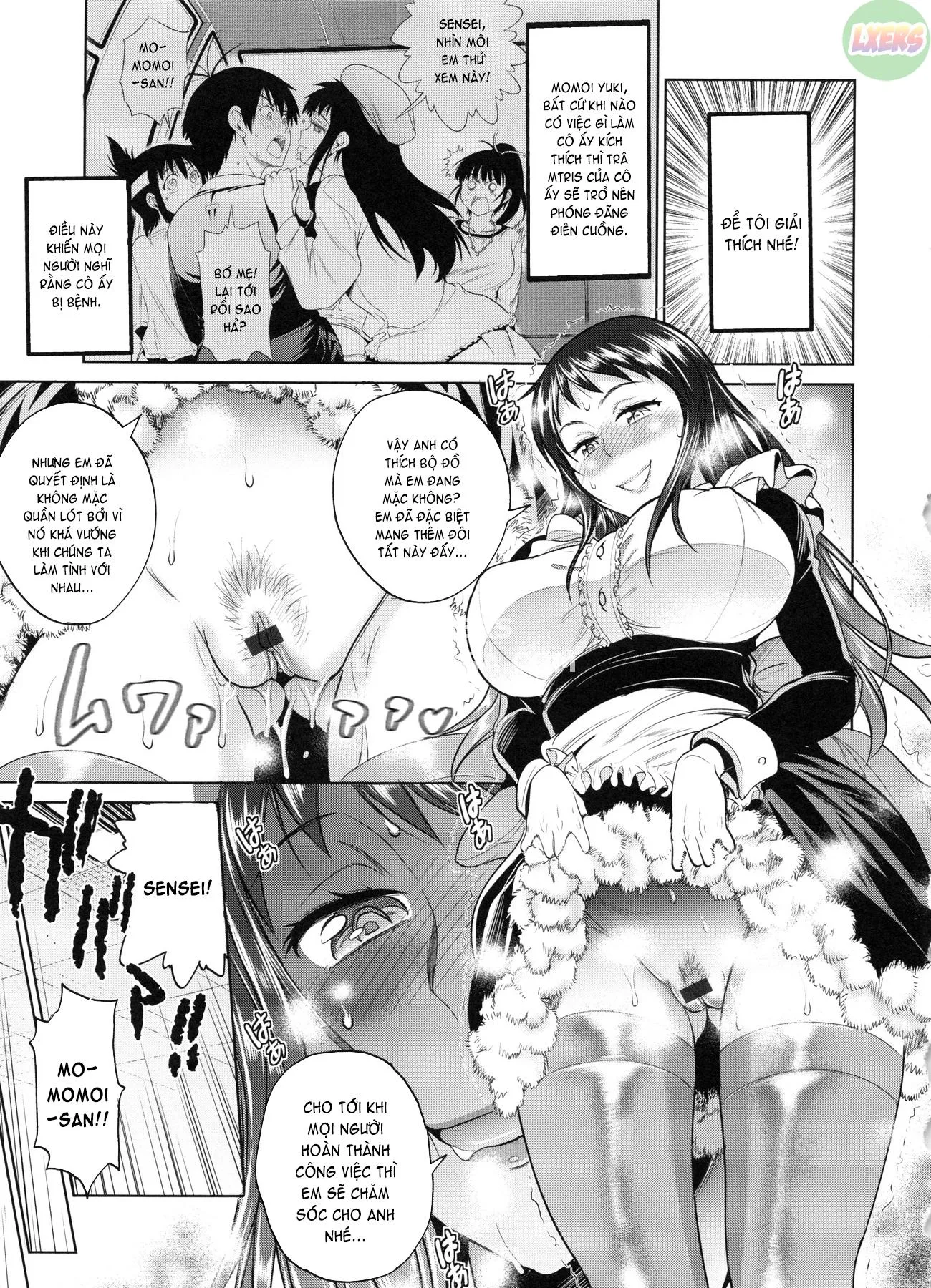 HentaiVN.net - Ảnh 6 - Jyoshi Luck! ~2 Years Later~ - Chap 4