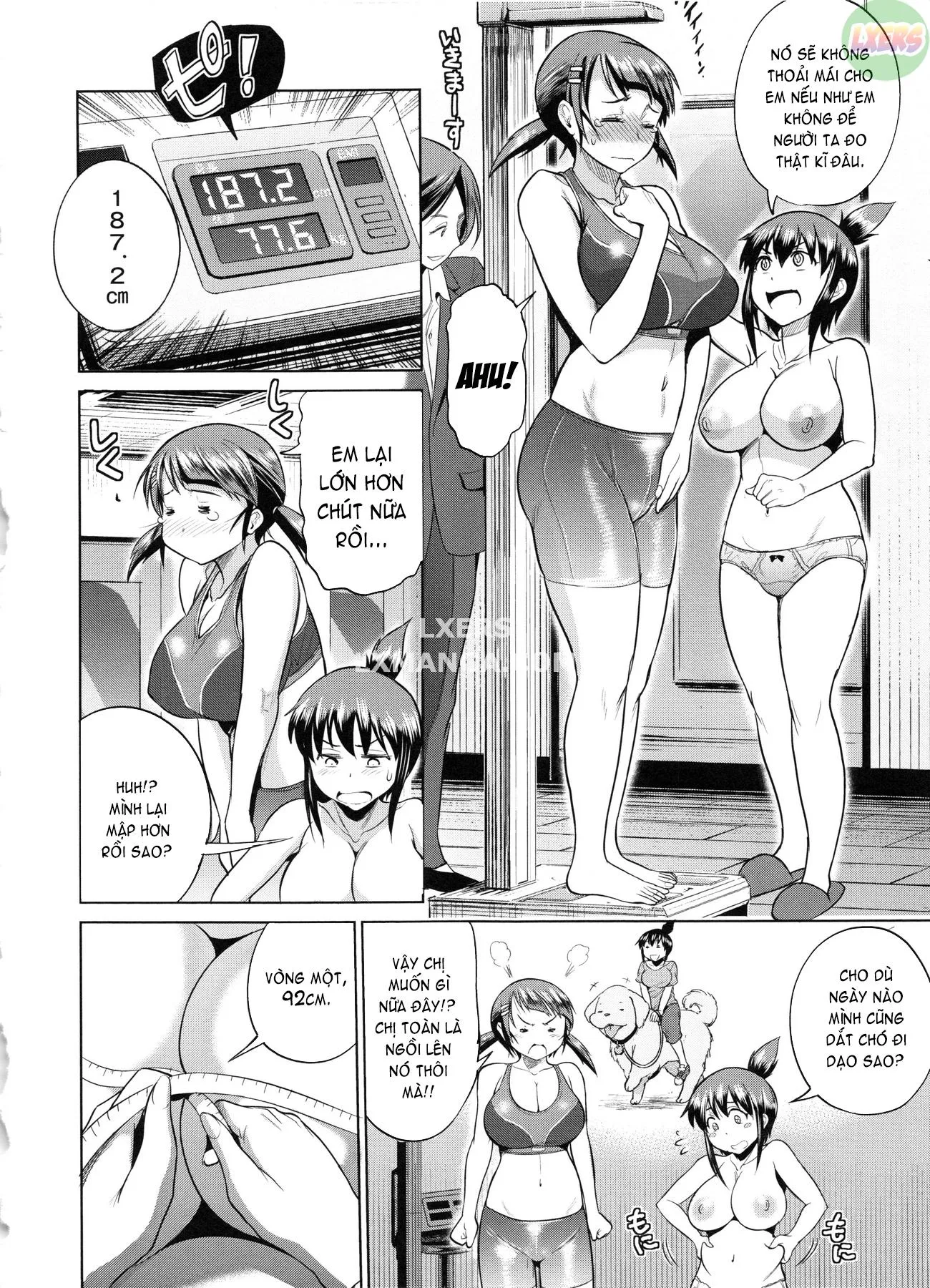 HentaiVN.net - Ảnh 9 - Jyoshi Luck! ~2 Years Later~ - Chap 4