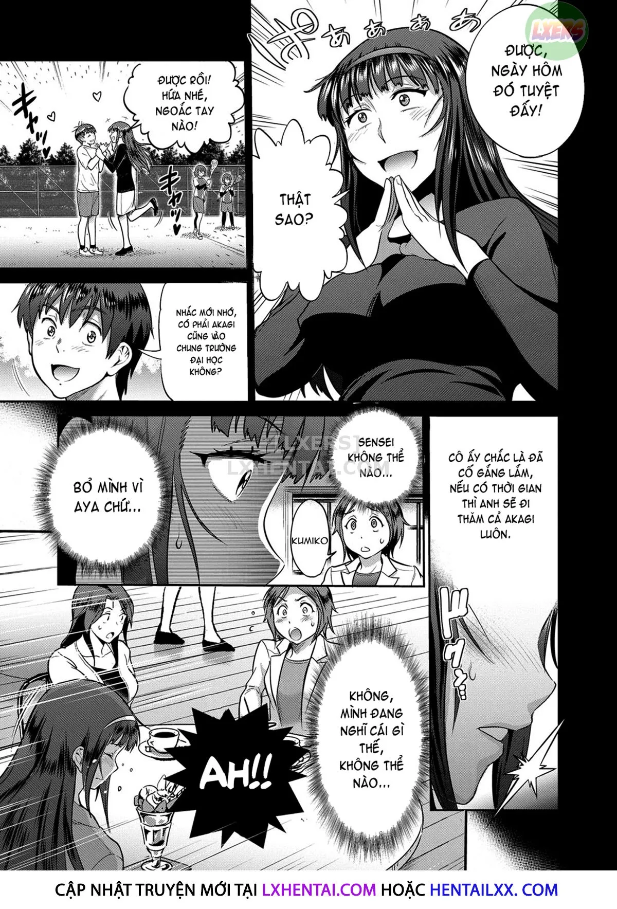 HentaiVN.net - Ảnh 5 - Jyoshi Luck! ~2 Years Later~ - Chap 4.5