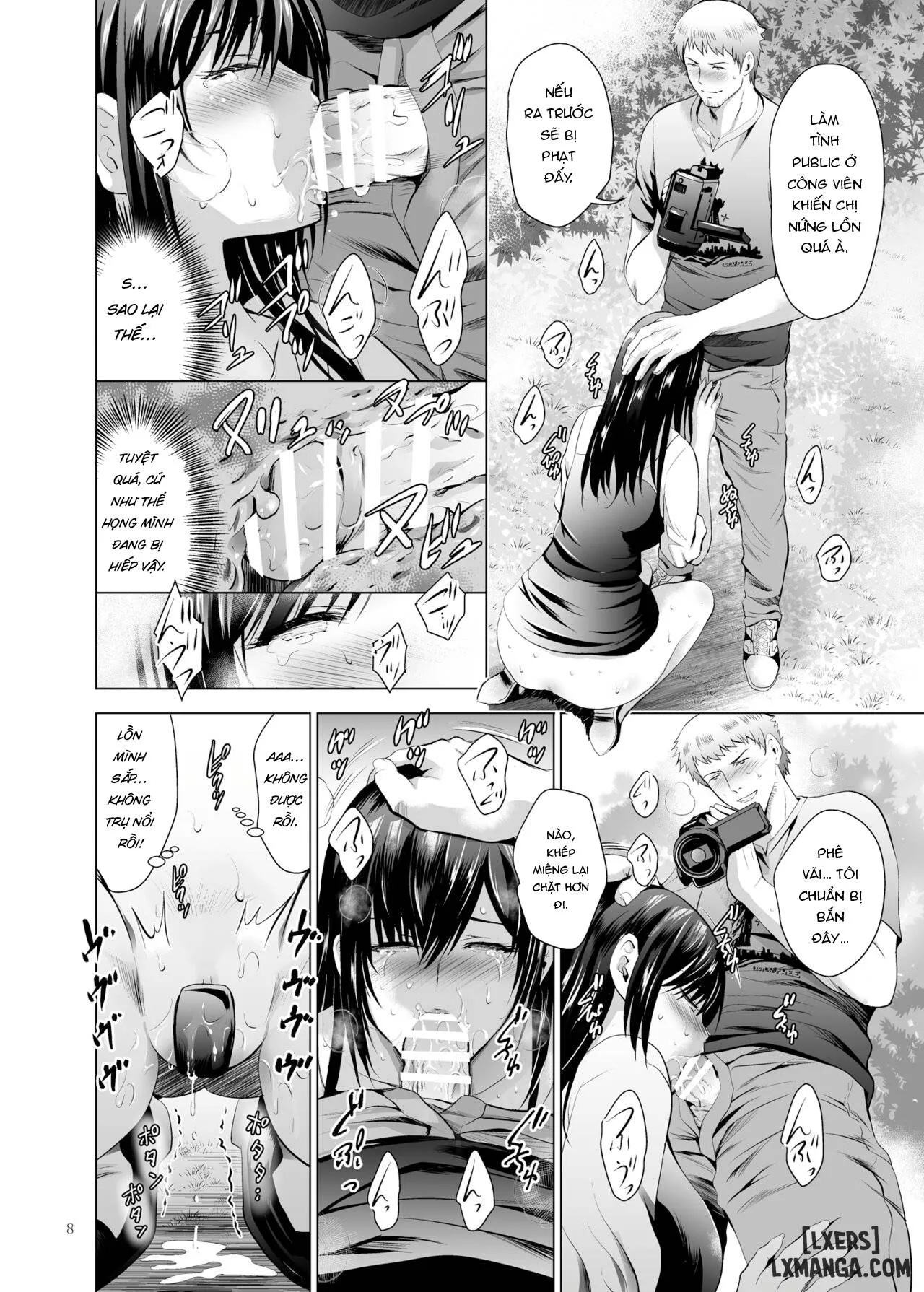HentaiVN.net - Ảnh 10 - Moto Gal Wakazuma ga Yarikon ni Sanka Shita Ken 4 - Chap 1.