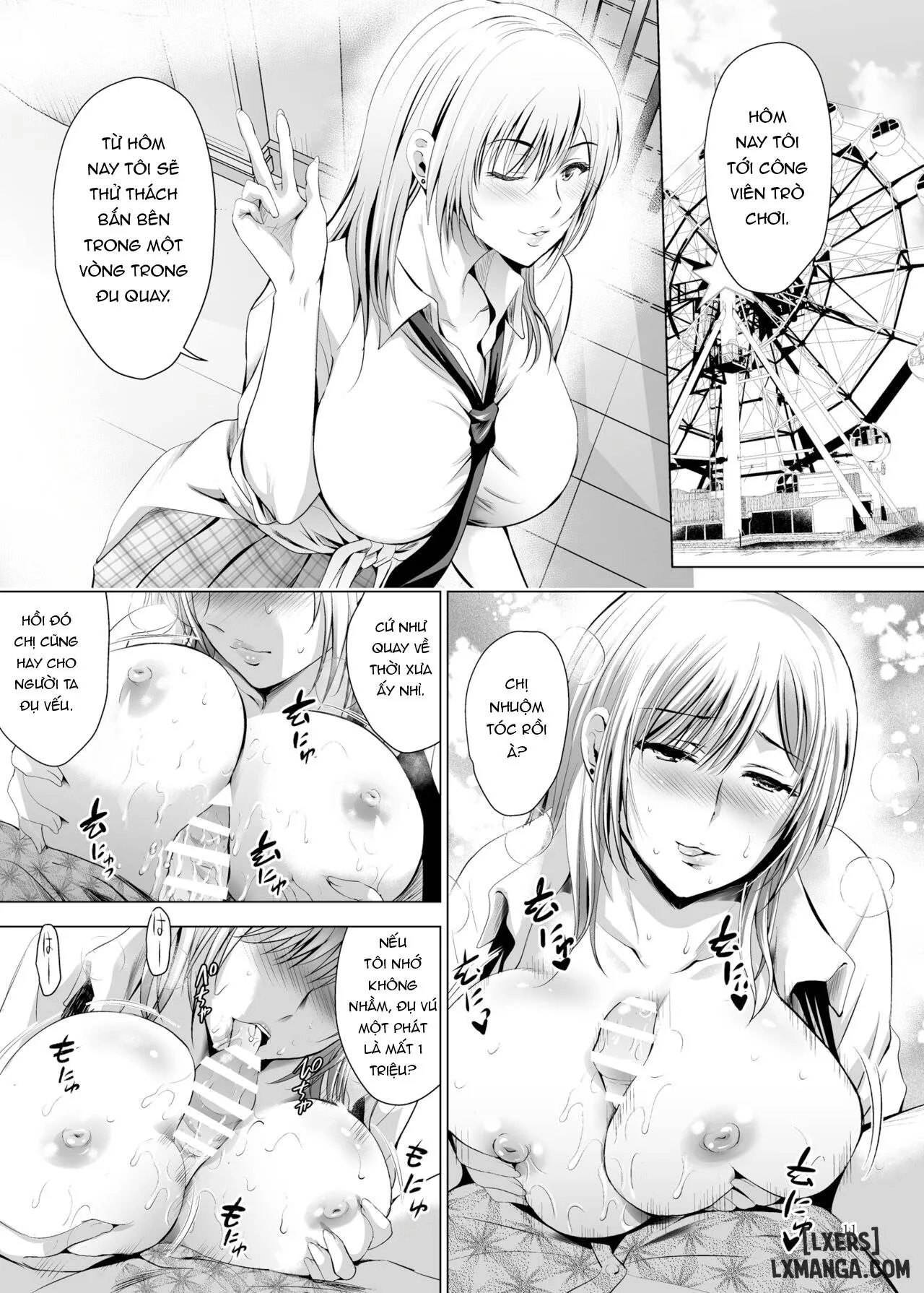HentaiVN.net - Ảnh 13 - Moto Gal Wakazuma ga Yarikon ni Sanka Shita Ken 4 - Chap 1.