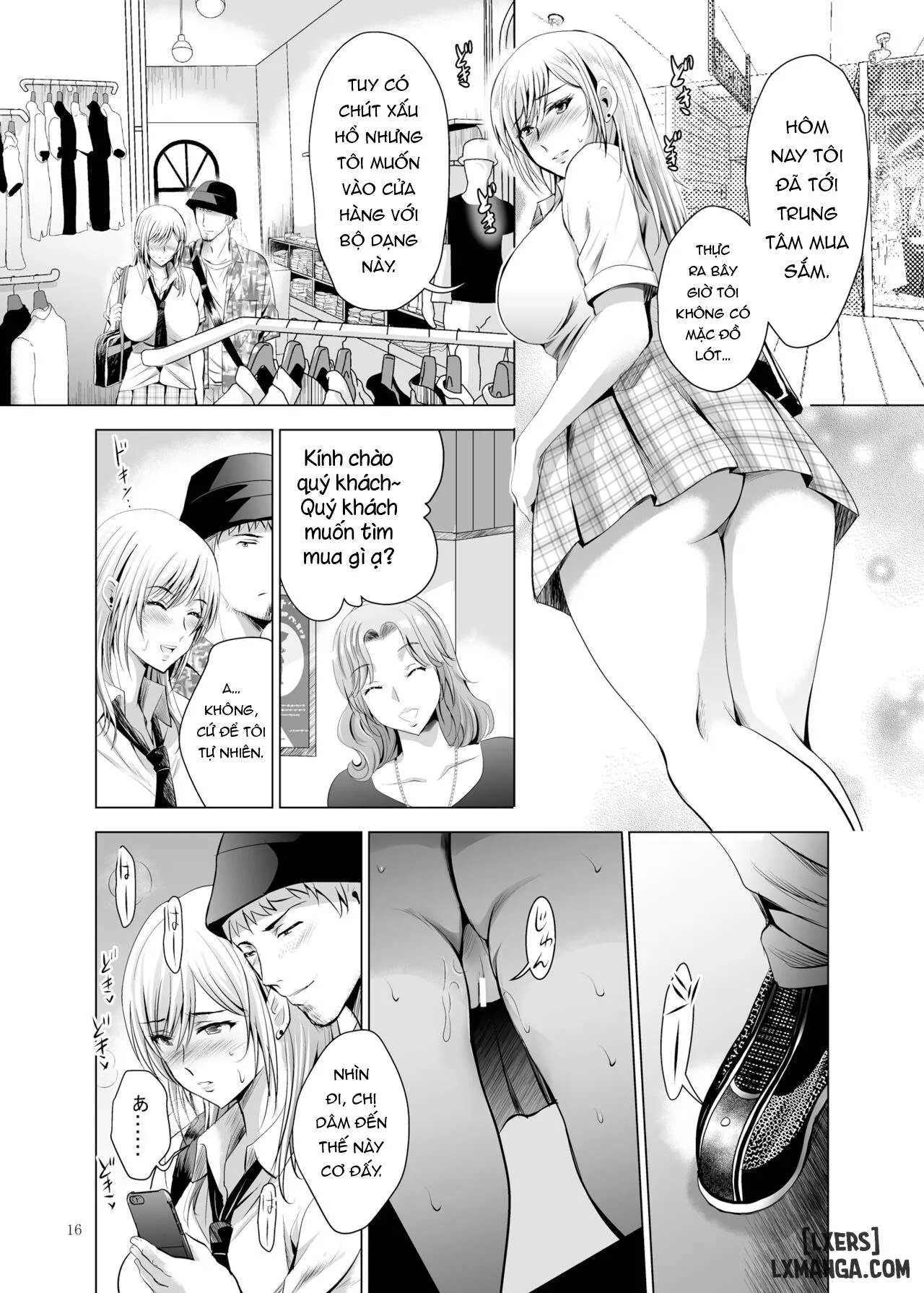 HentaiVN.net - Ảnh 17 - Moto Gal Wakazuma ga Yarikon ni Sanka Shita Ken 4 - Chap 1.