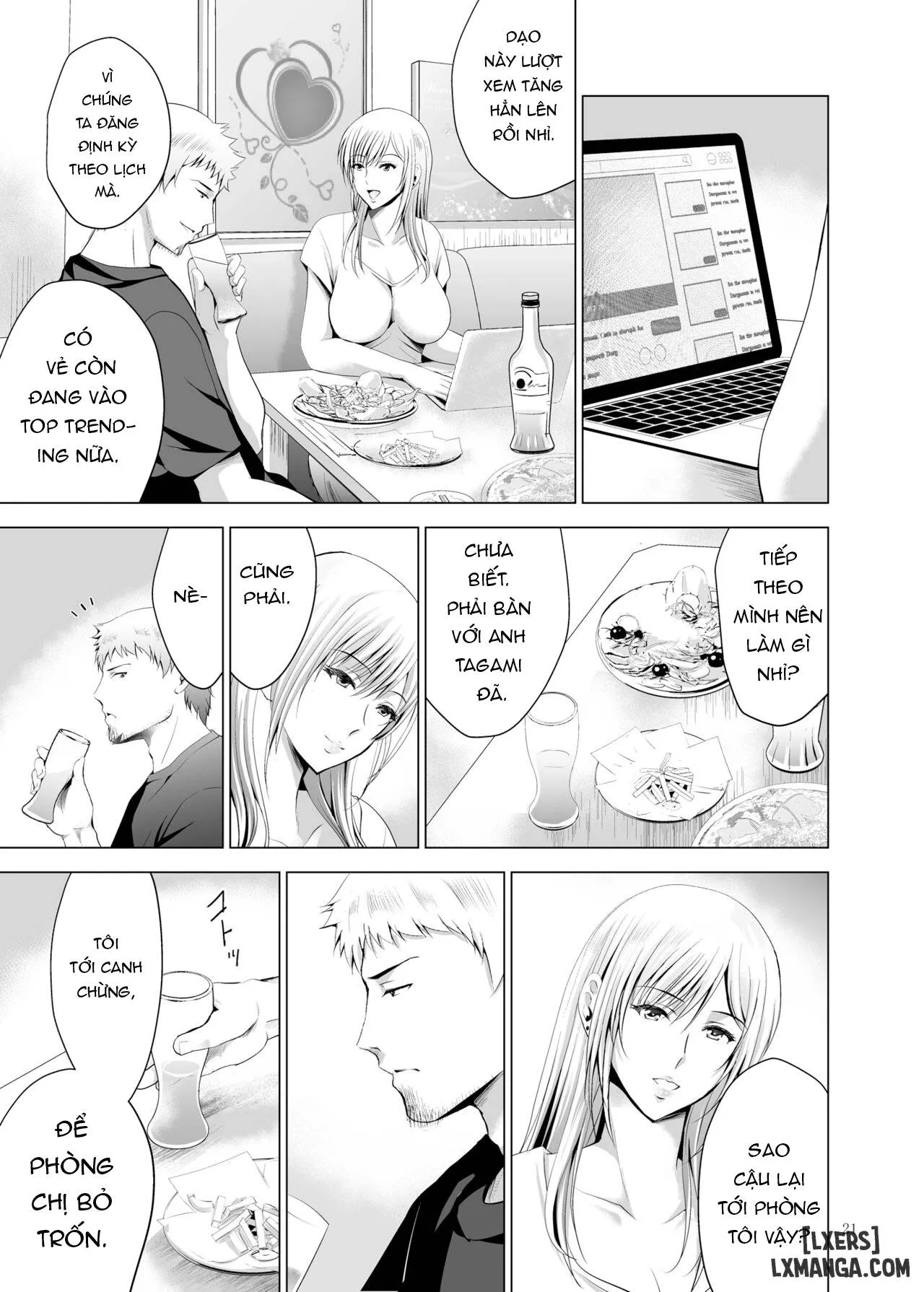 HentaiVN.net - Ảnh 22 - Moto Gal Wakazuma ga Yarikon ni Sanka Shita Ken 4 - Chap 1.