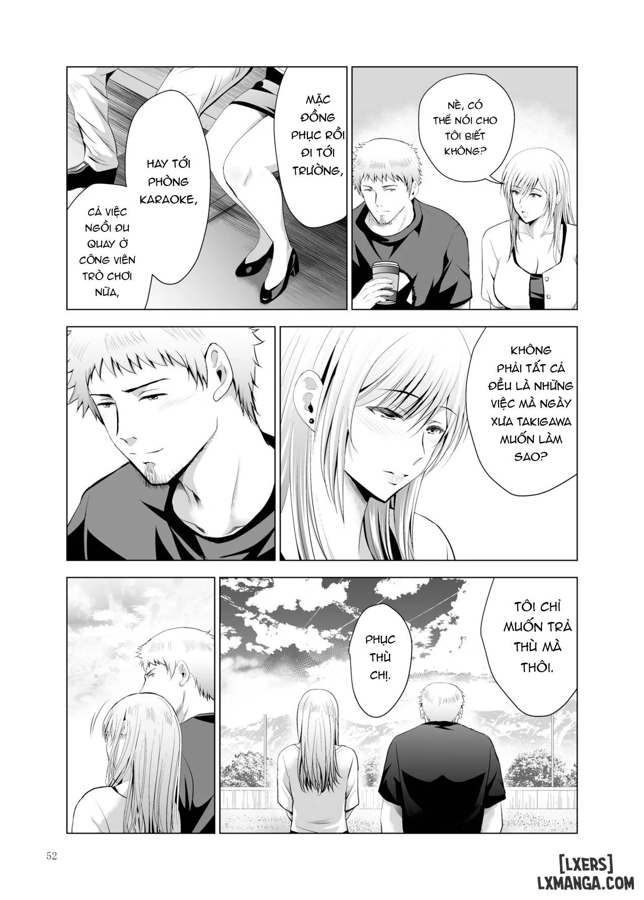 HentaiVN.net - Ảnh 31 - Moto Gal Wakazuma ga Yarikon ni Sanka Shita Ken 4 - Chap 2.