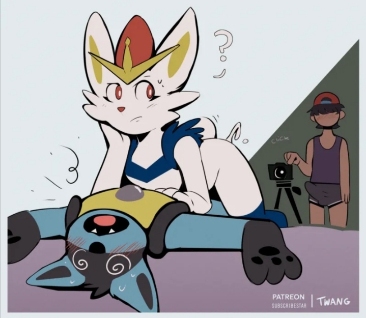 HentaiVN.net - Ảnh 3 - Lucario And Cinderace - Oneshot