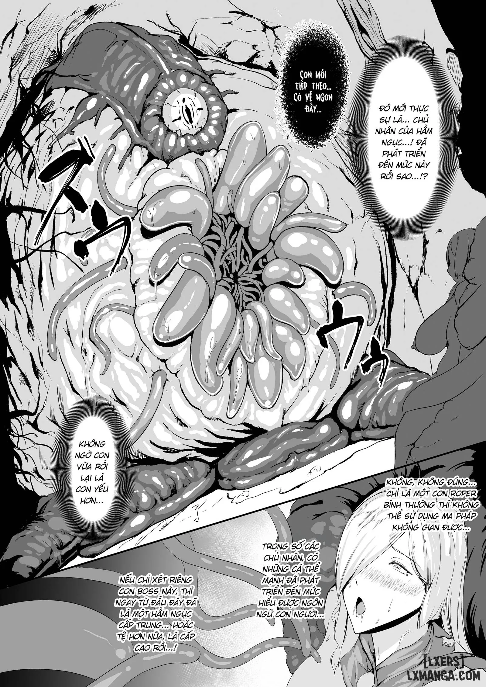 HentaiVN.net - Ảnh 20 - H na Dungeon ga Afureru Sekai de 3 - Oneshot