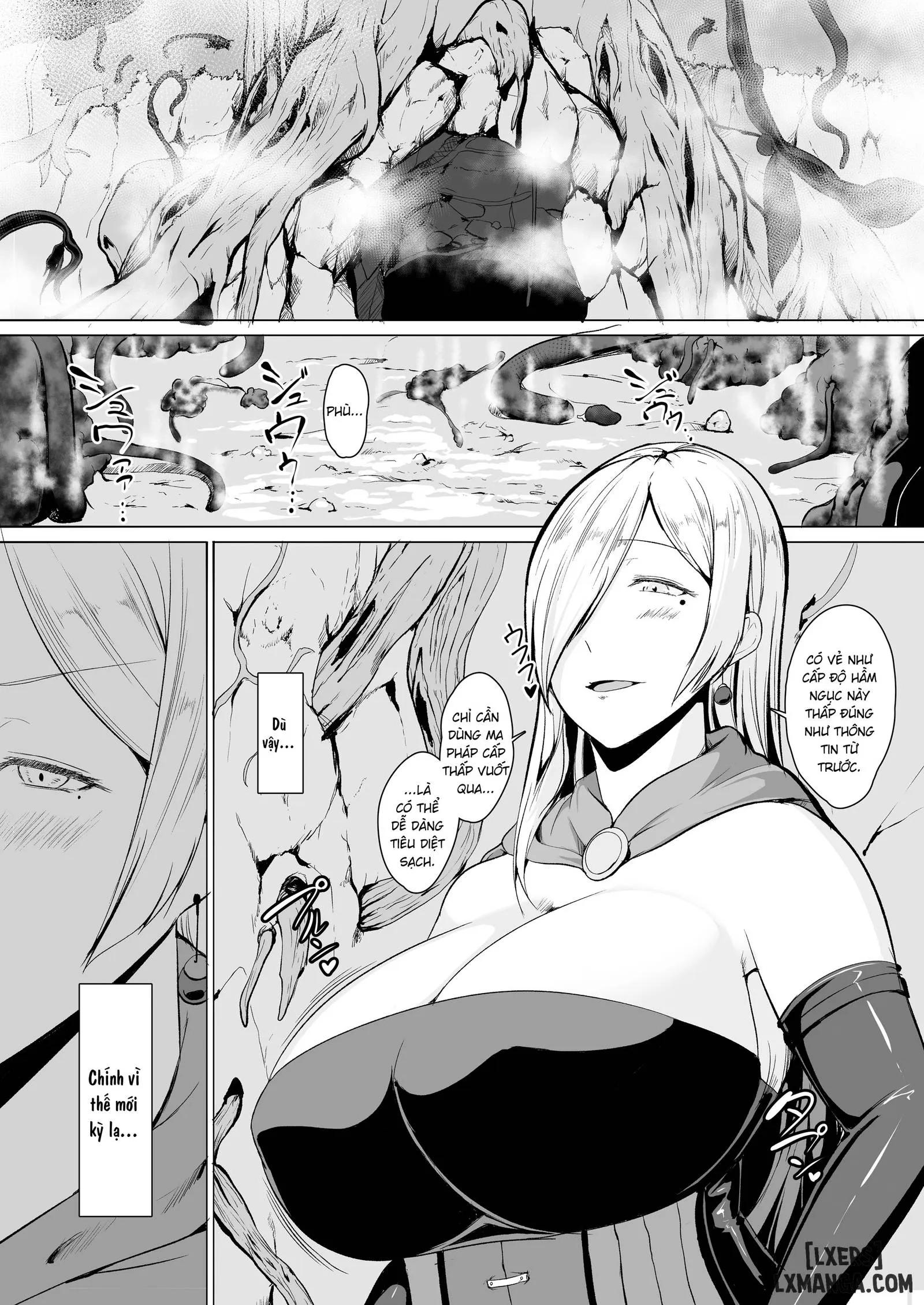 HentaiVN.net - Ảnh 5 - H na Dungeon ga Afureru Sekai de 3 - Oneshot