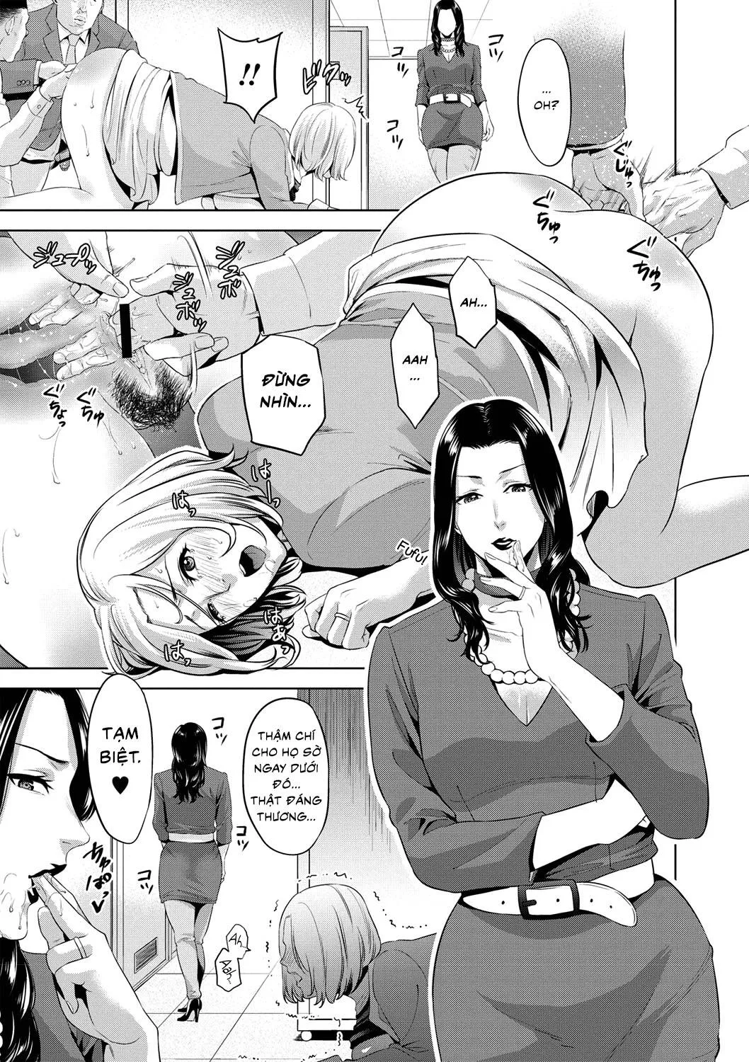 HentaiVN.net - Ảnh 9 - Mamatachi no Ojuken Sensou [Mothers’ Examinations War; Война Мамочек На Вступительных Экзаменах] - Oneshot