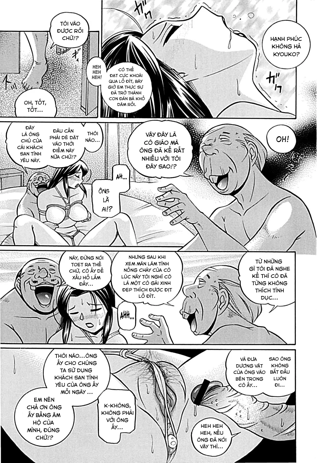 HentaiVN.net - Ảnh 16 - Female Teacher Kyouko [Jokyoushi Kyouko -Kairaku Choukyoushitsu-] - Chap 5
