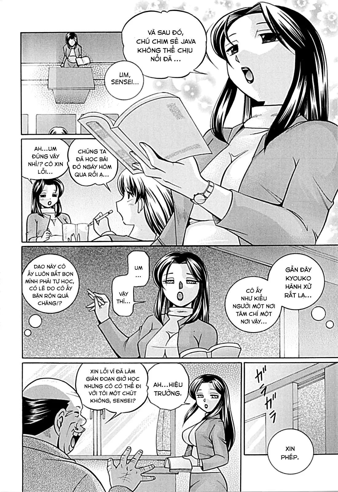 HentaiVN.net - Ảnh 3 - Female Teacher Kyouko [Jokyoushi Kyouko -Kairaku Choukyoushitsu-] - Chap6