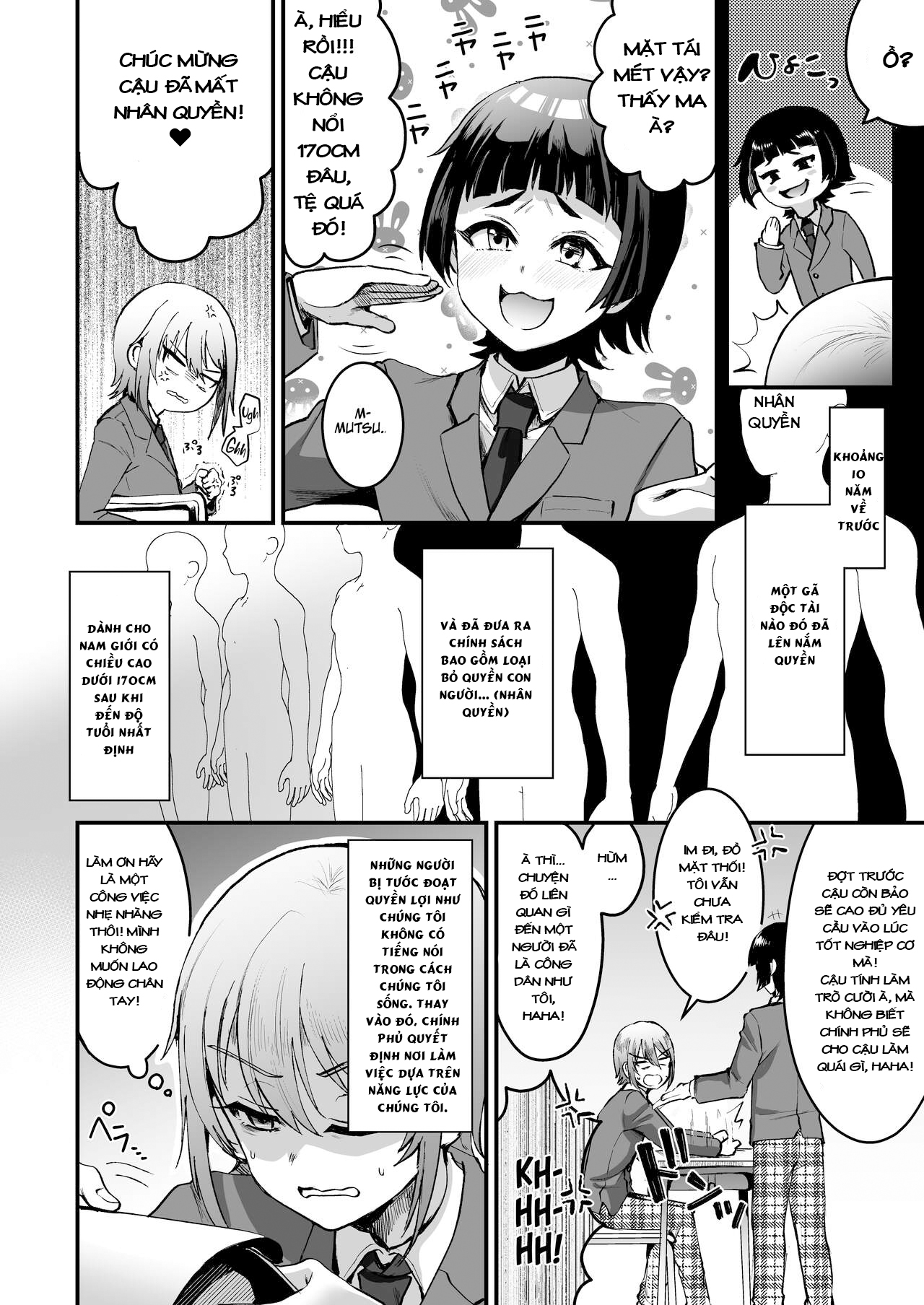 HentaiVN.net - Ảnh 3 - 168cm Iroha-kun wa Jinken ga Nai! - Chương 1