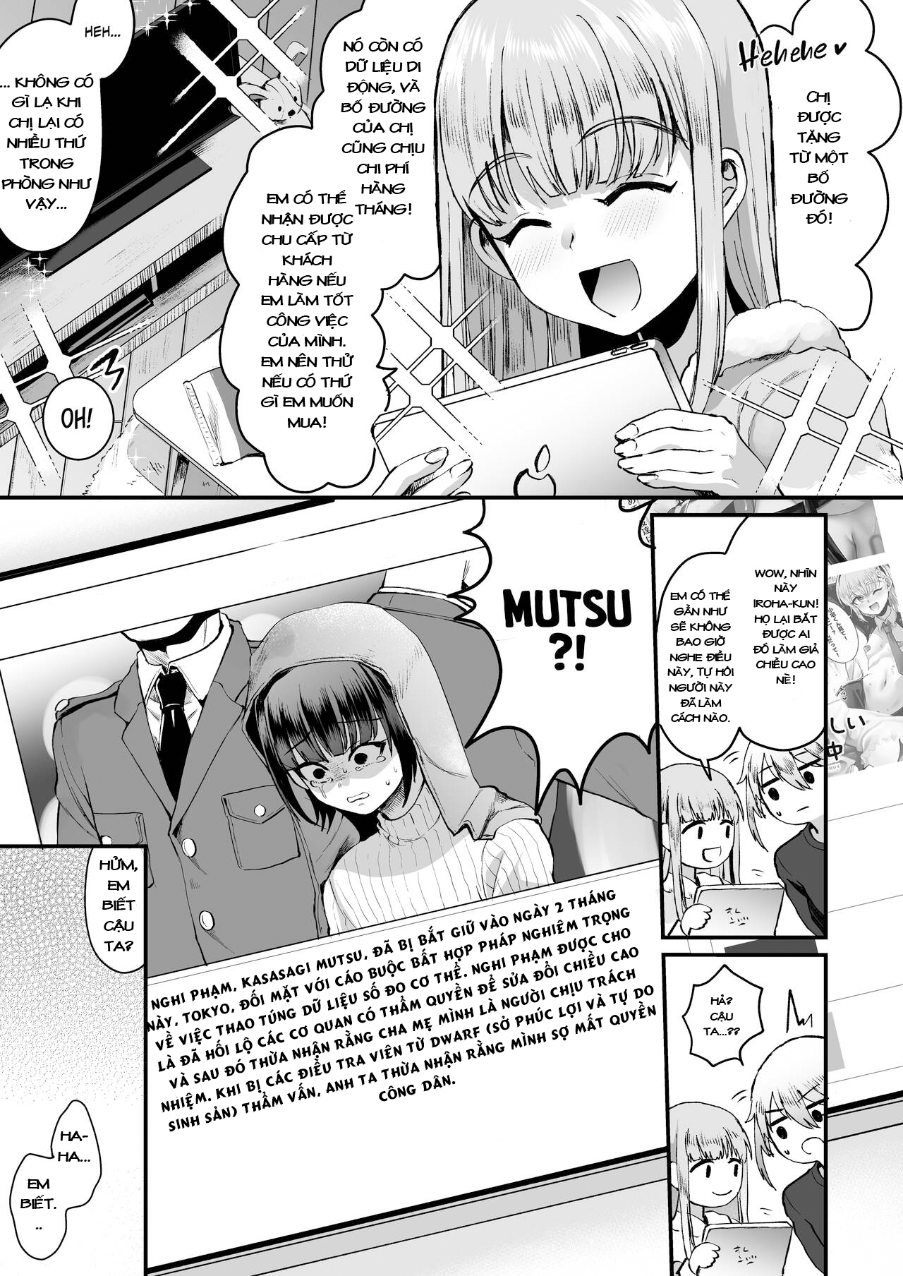 HentaiVN.net - Ảnh 24 - 168cm Iroha-kun wa Jinken ga Nai! - Chương 1