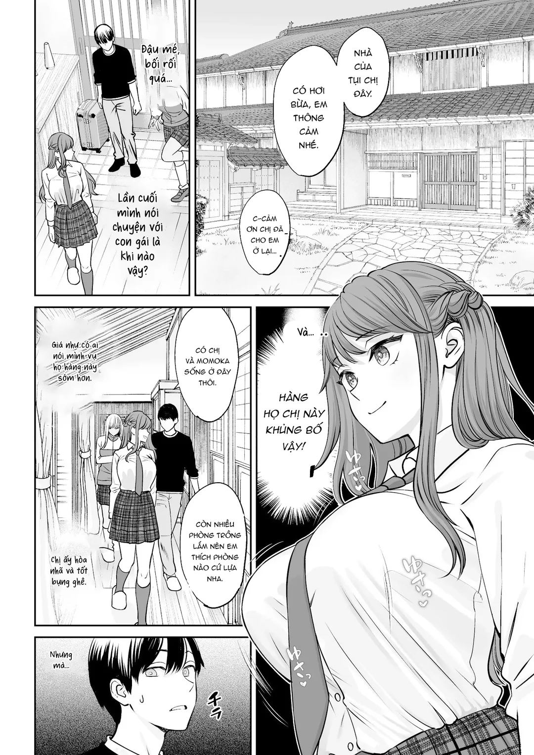 HentaiVN.net - Ảnh 7 - Đột nhiên tôi có chị gái - Ch. 1