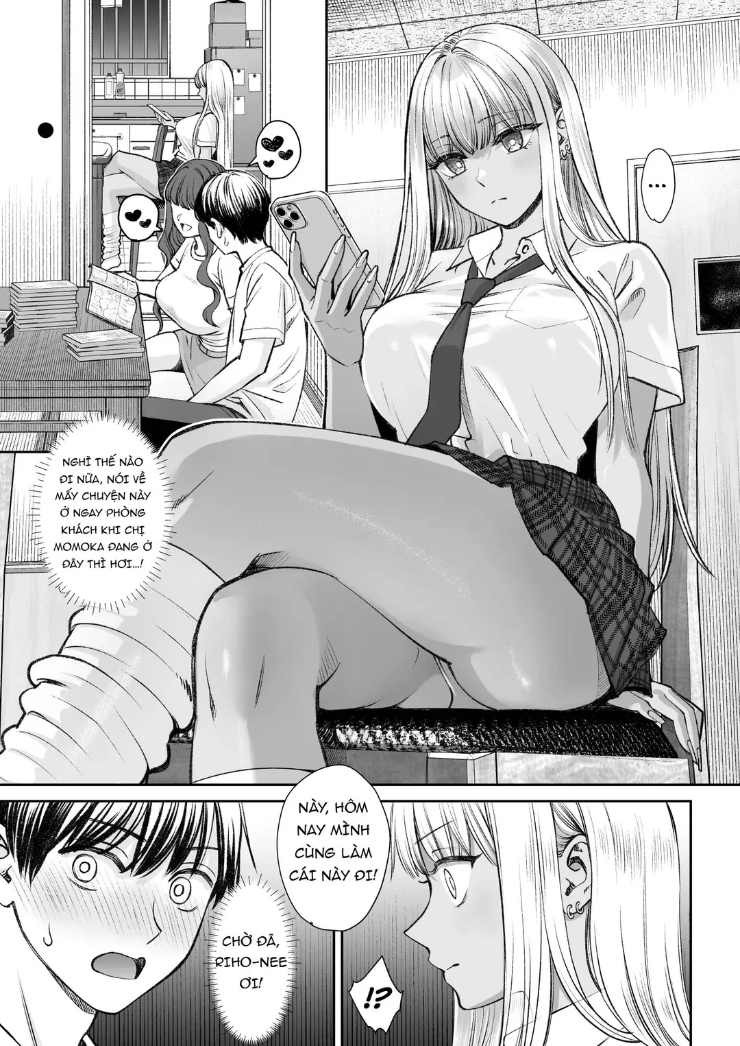 HentaiVN.net - Ảnh 4 - Đột nhiên tôi có chị gái - Ch. 2