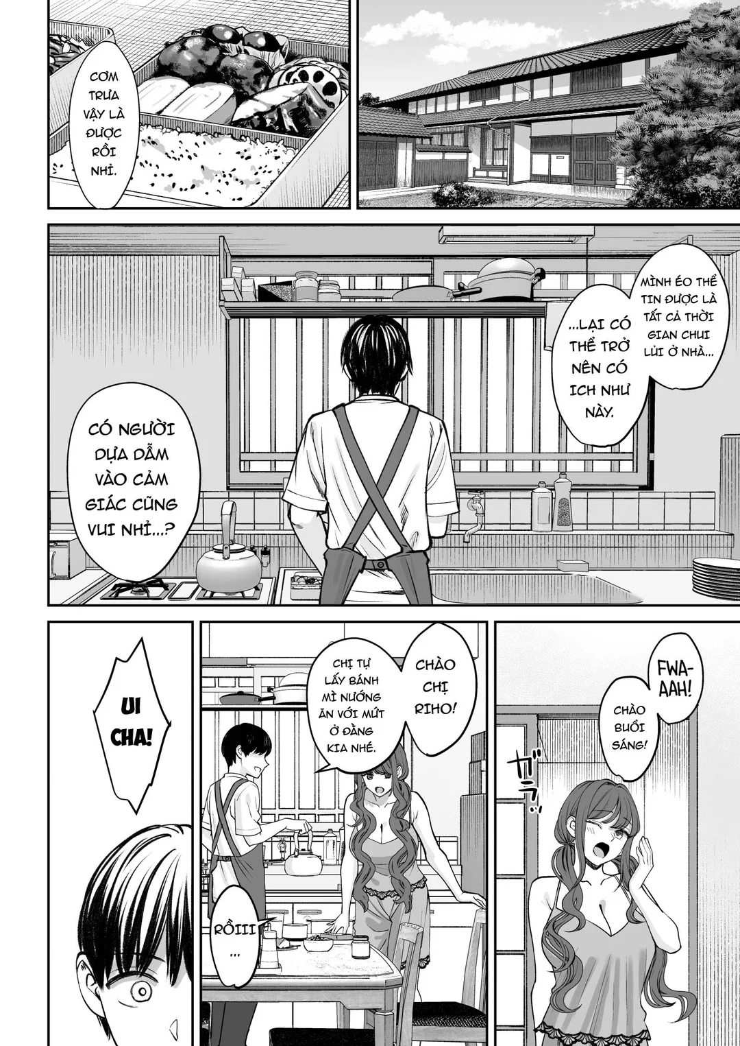 HentaiVN.net - Ảnh 3 - Đột nhiên tôi có chị gái - Ch. 3