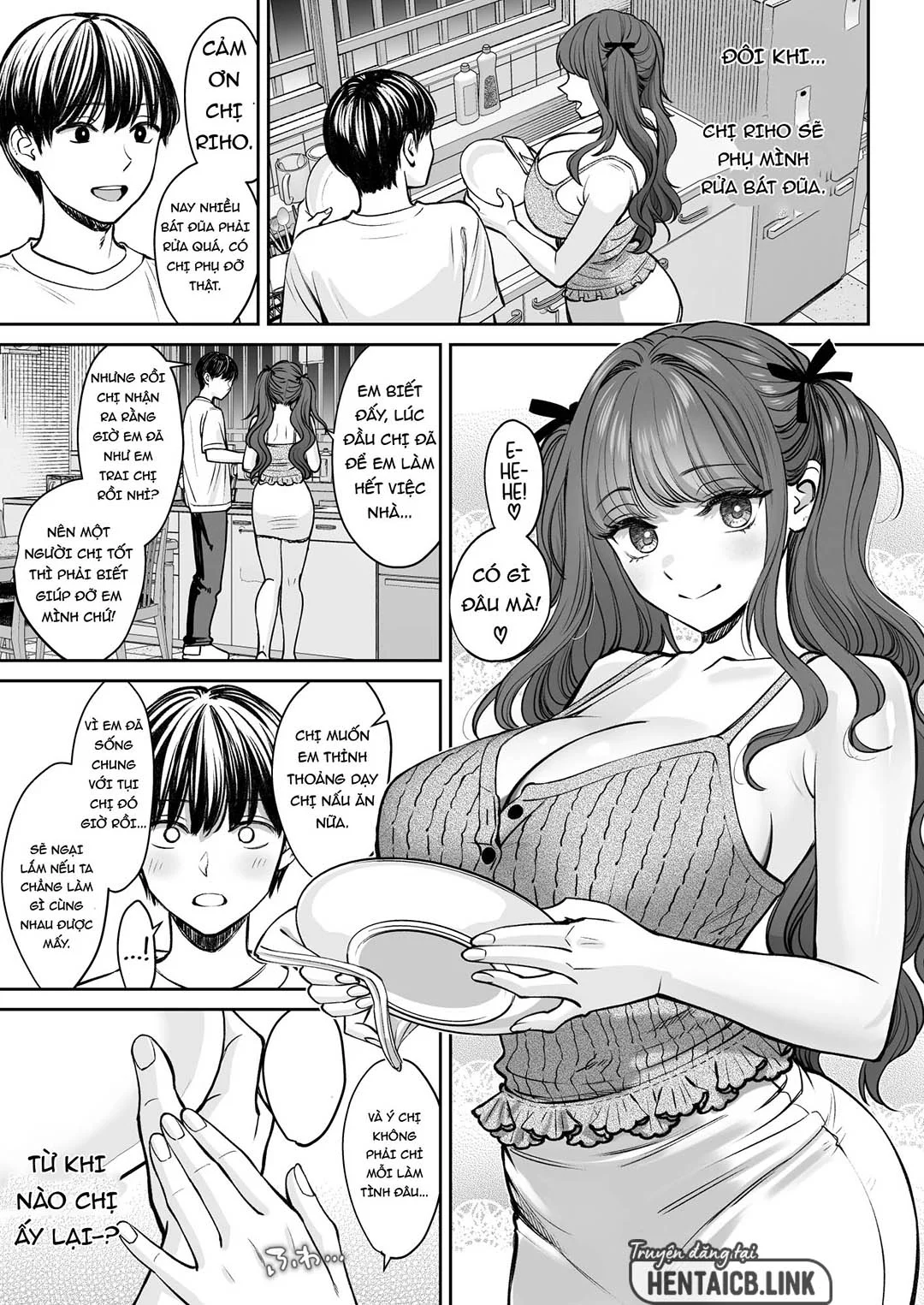 HentaiVN.net - Ảnh 32 - Đột nhiên tôi có chị gái - Ch. 3