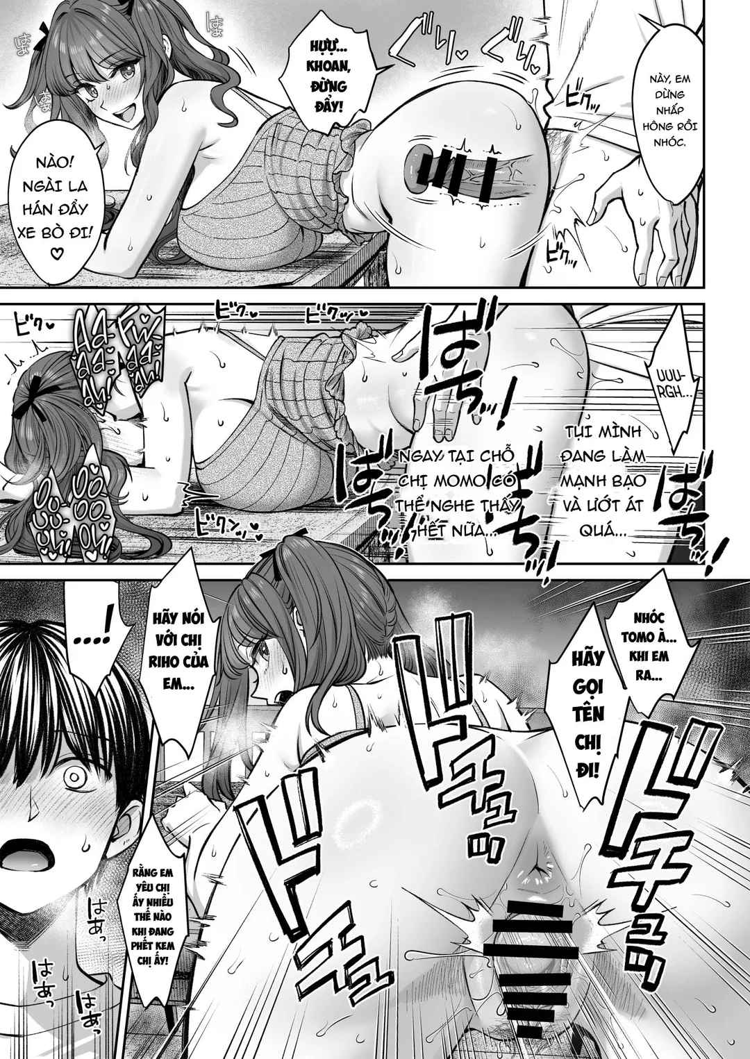 HentaiVN.net - Ảnh 36 - Đột nhiên tôi có chị gái - Ch. 3