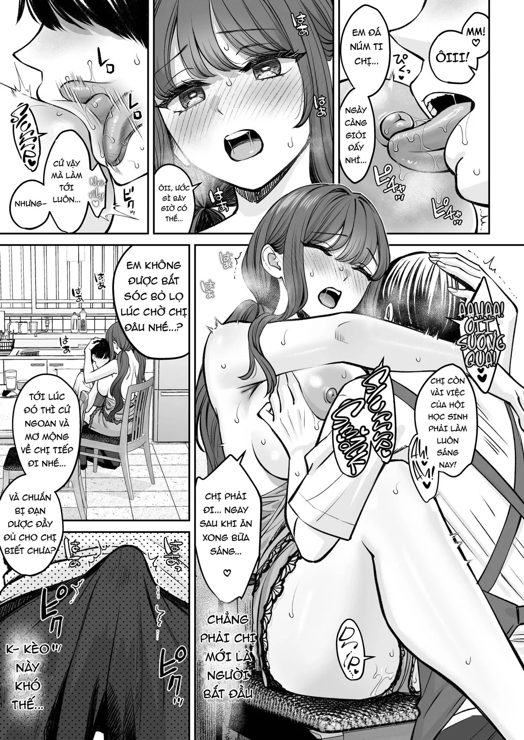 HentaiVN.net - Ảnh 6 - Đột nhiên tôi có chị gái - Ch. 3