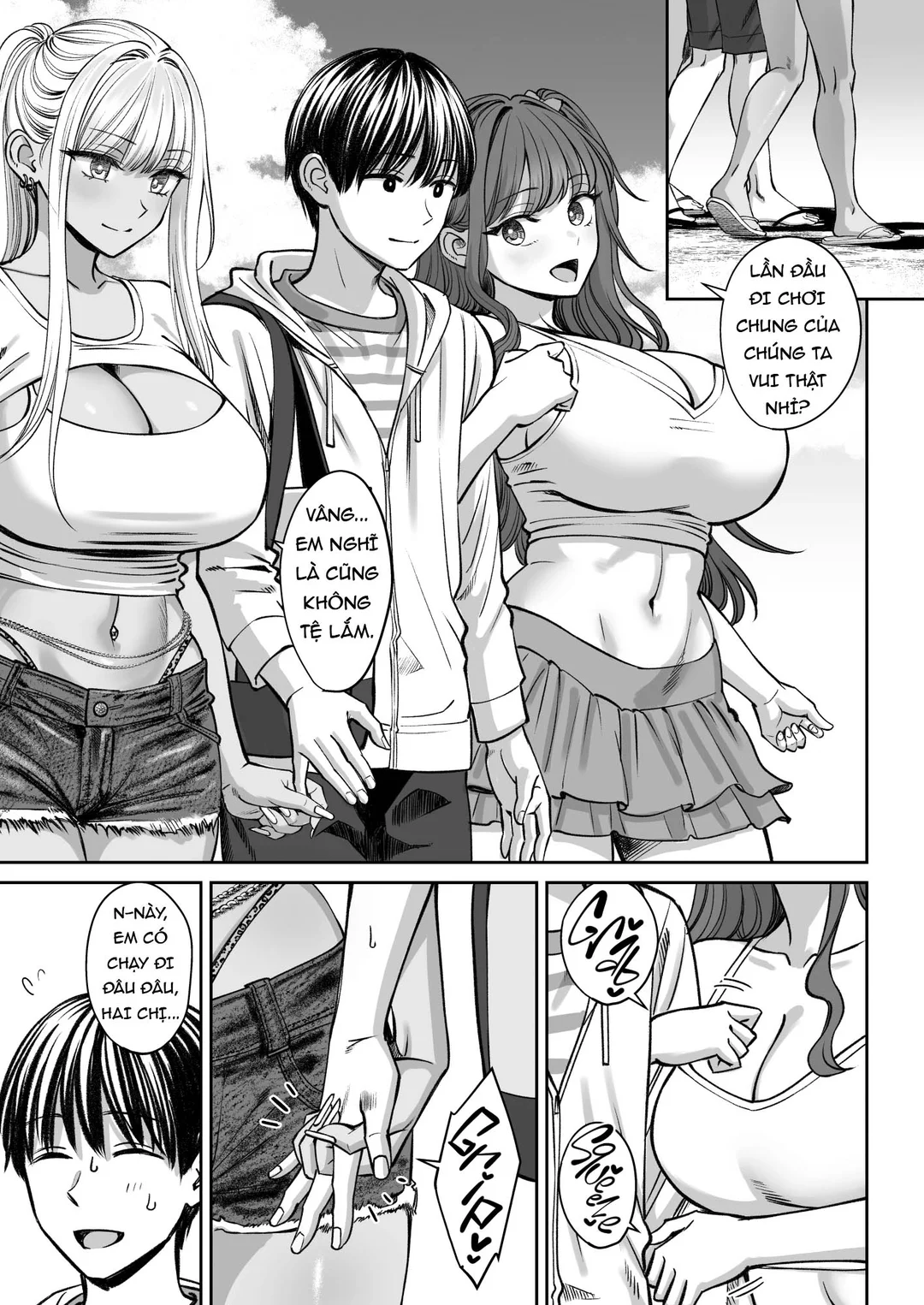 HentaiVN.net - Ảnh 60 - Đột nhiên tôi có chị gái - Ch. 3