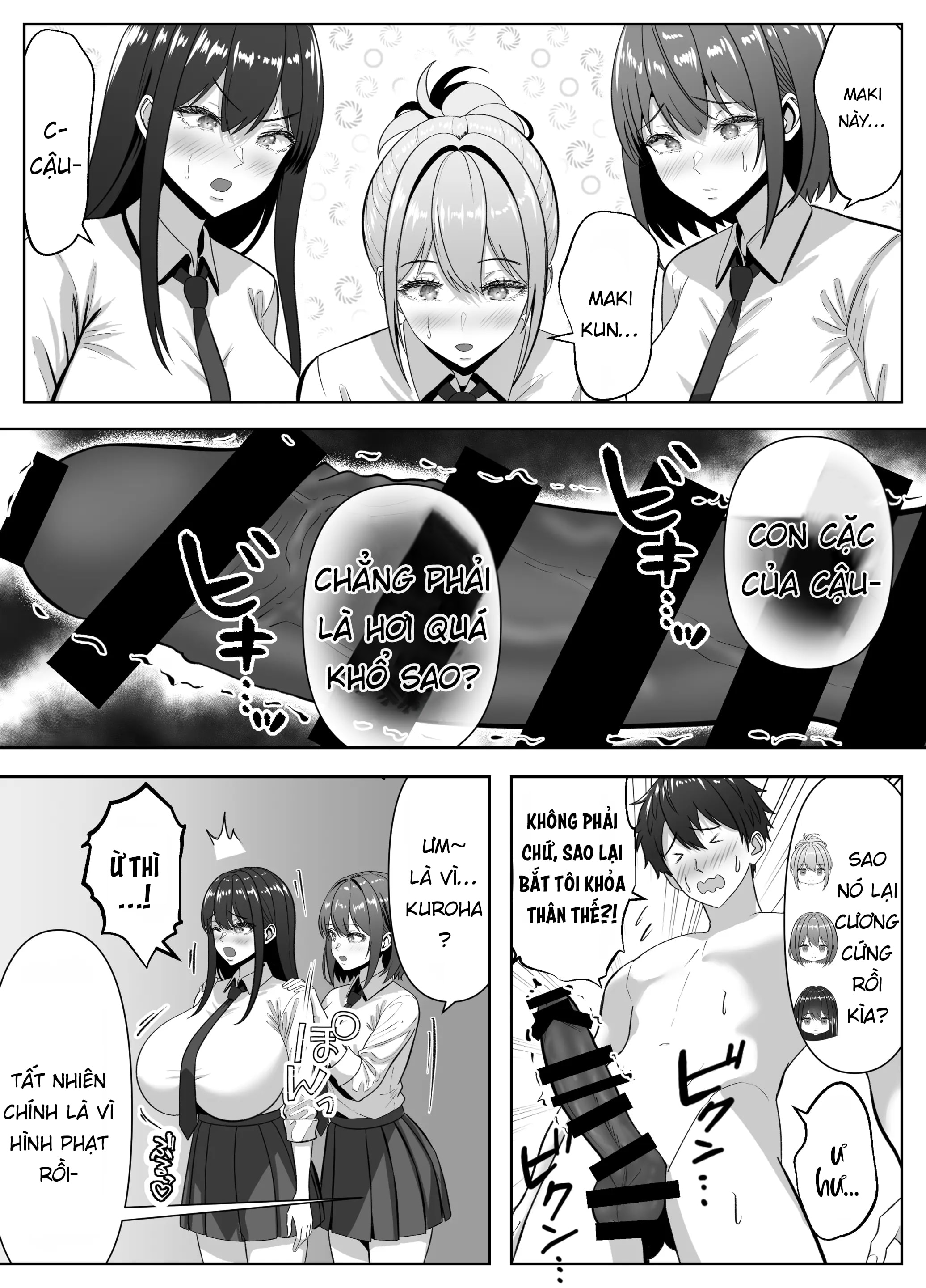 HentaiVN.net - Ảnh 10 - Ore no Heya, Iribitari Gal Darake -Bakunyuu Bi-Gal to 4P Nakadashi Life - Siuuu Phẩm