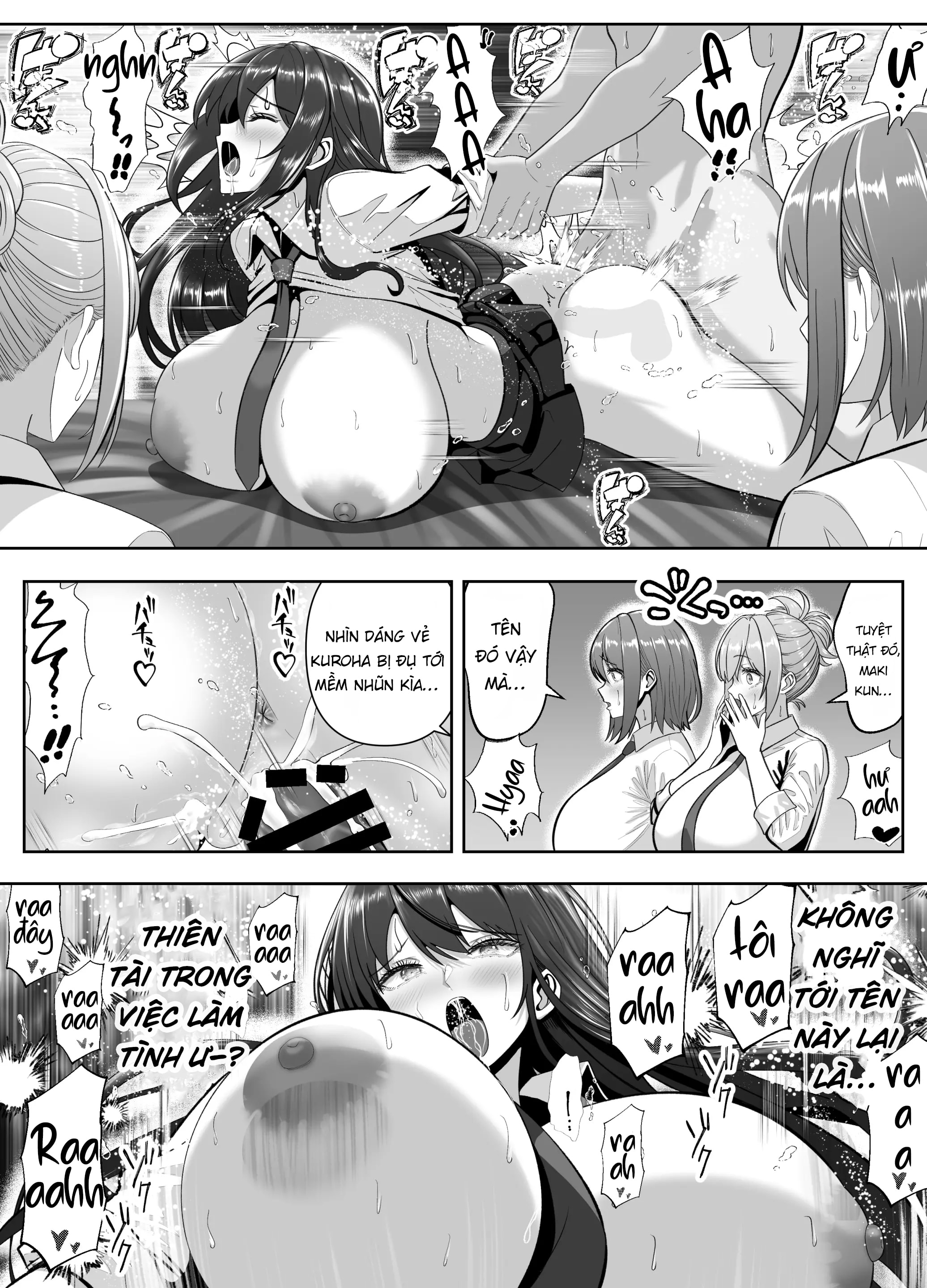 HentaiVN.net - Ảnh 15 - Ore no Heya, Iribitari Gal Darake -Bakunyuu Bi-Gal to 4P Nakadashi Life - Siuuu Phẩm