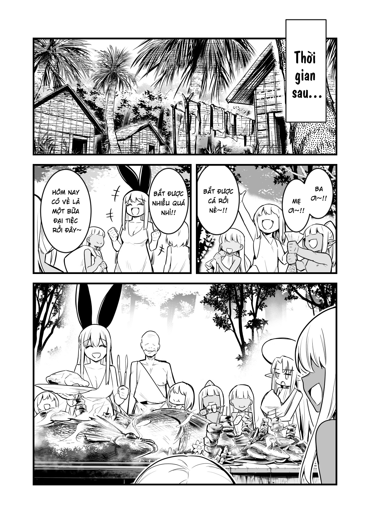 HentaiVN.net - Ảnh 12 - Isekai Teni Shite Kita Sukebe Jii-chan to Kodokuri Shichau Boukensha-chan to Uranaishi-chan - Oneshot