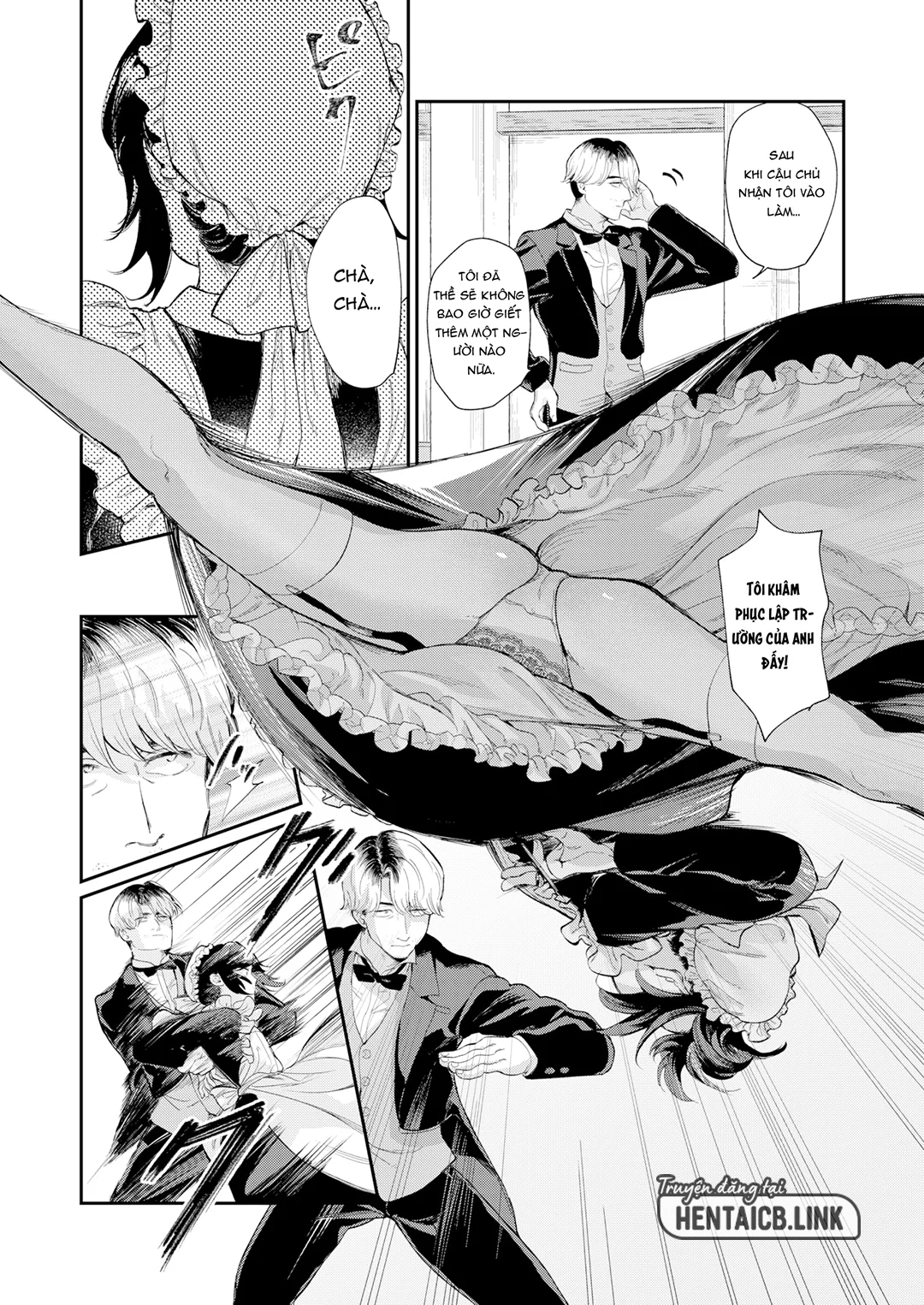 HentaiVN.net - Ảnh 4 - Cuộc chiến của hai sát thủ - Oneshot