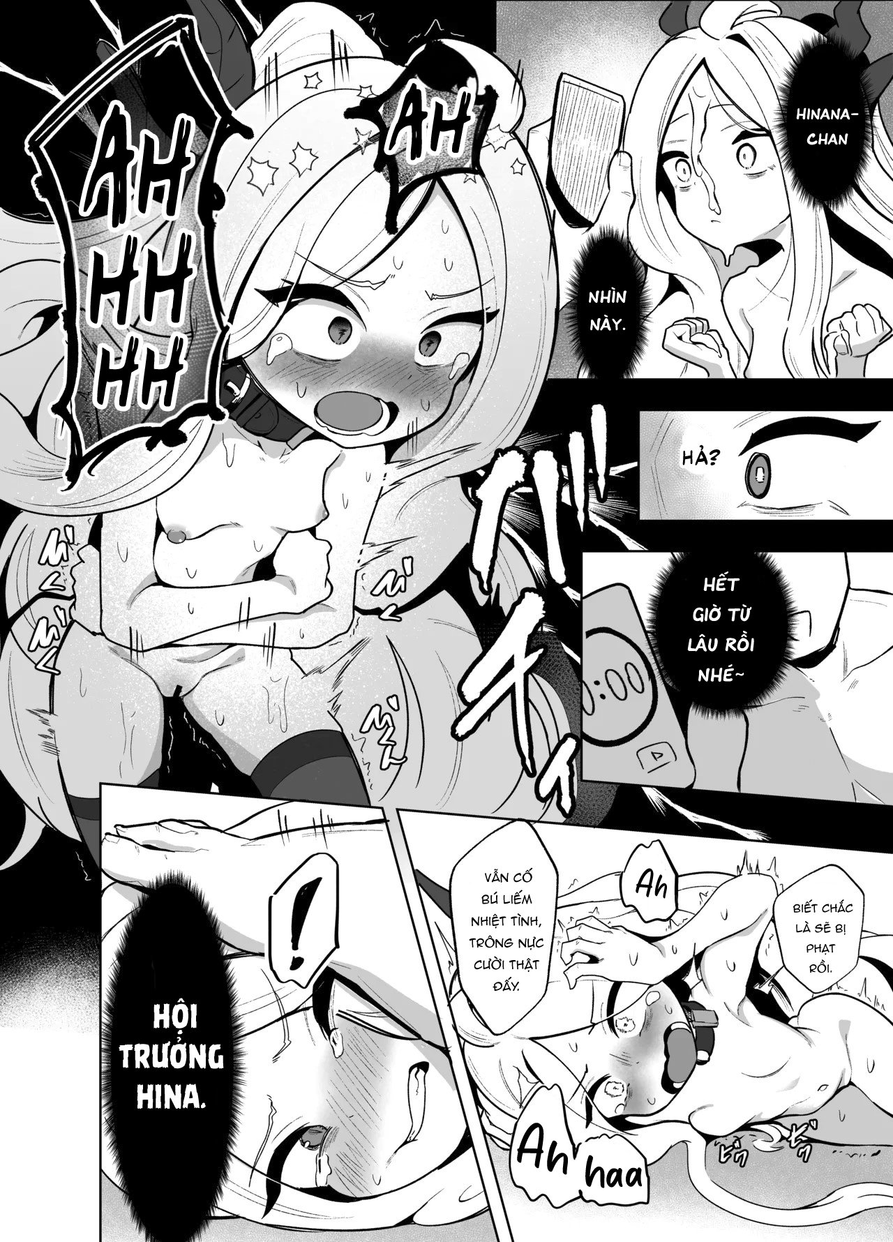 HentaiVN.net - Ảnh 15 - Sự kiện phục tùng tuyệt đối của trưởng ban kỉ luật genhenna - OneShot