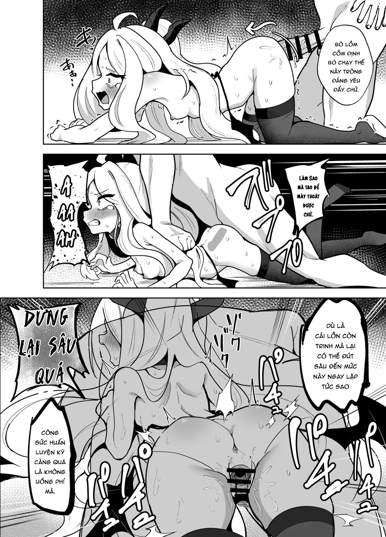 HentaiVN.net - Ảnh 17 - Sự kiện phục tùng tuyệt đối của trưởng ban kỉ luật genhenna - OneShot